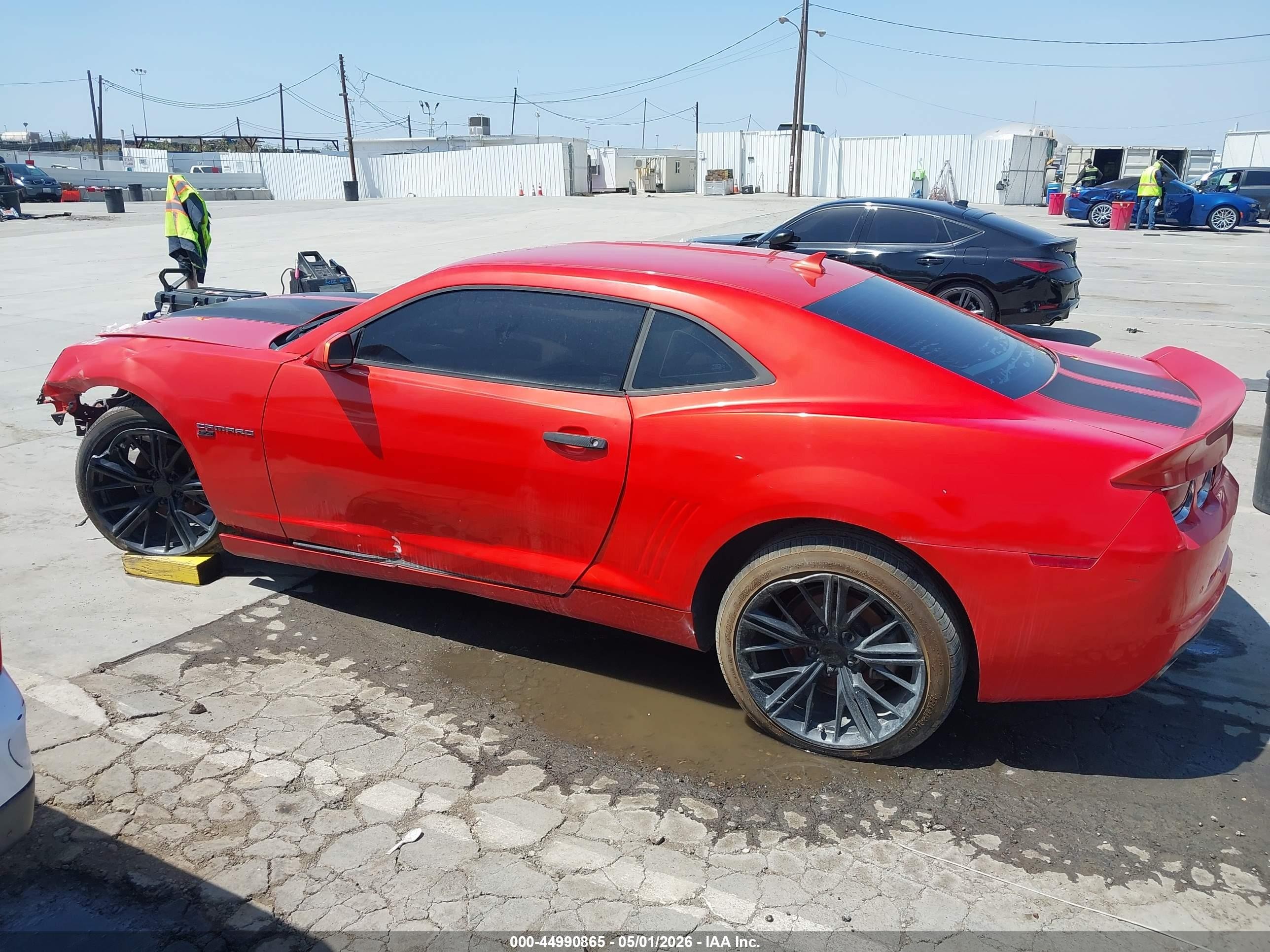 2012 Chevrolet Camaro 1lt Orange vin: 2G1FB1E36C9119946