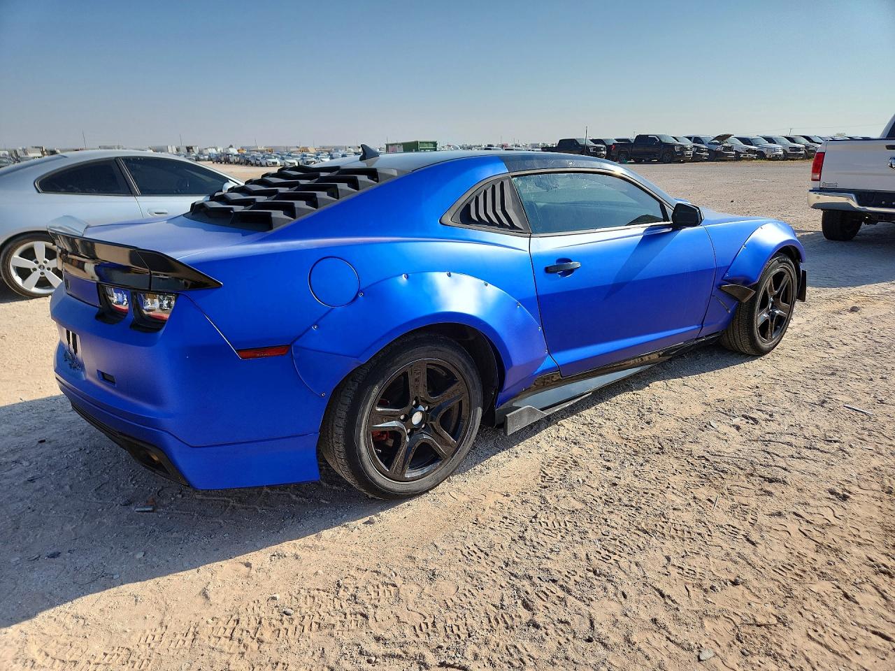 2012 Chevrolet Camaro Lt Blue vin: 2G1FB1E36C9160268