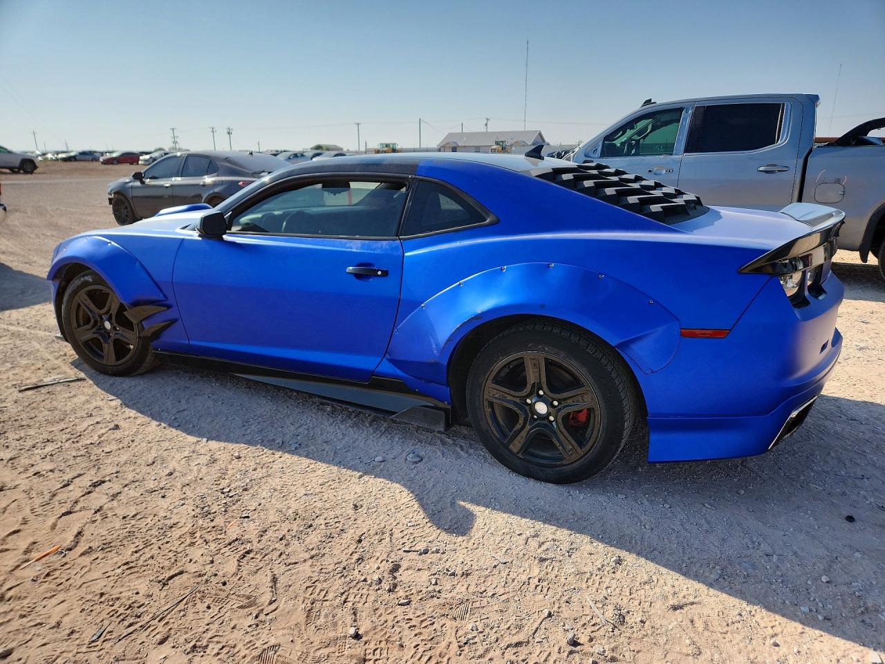 2012 Chevrolet Camaro Lt Blue vin: 2G1FB1E36C9160268