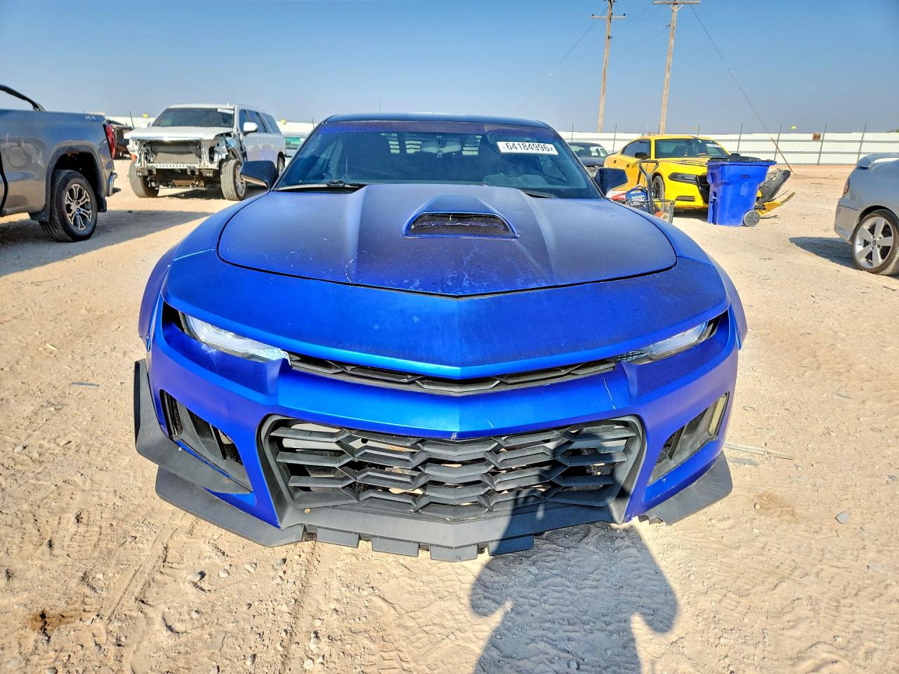 2012 Chevrolet Camaro Lt Blue vin: 2G1FB1E36C9160268