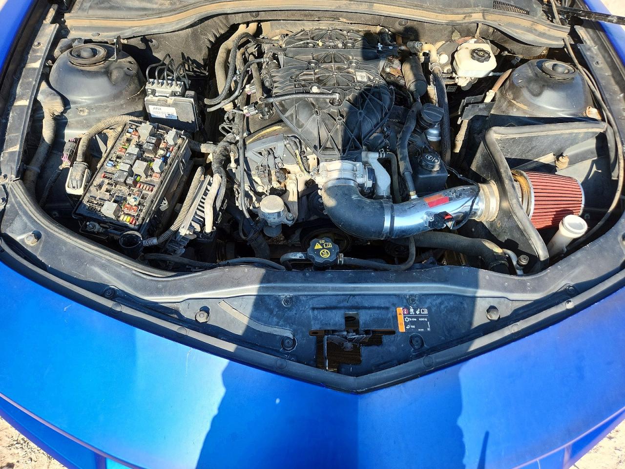 2012 Chevrolet Camaro Lt Blue vin: 2G1FB1E36C9160268