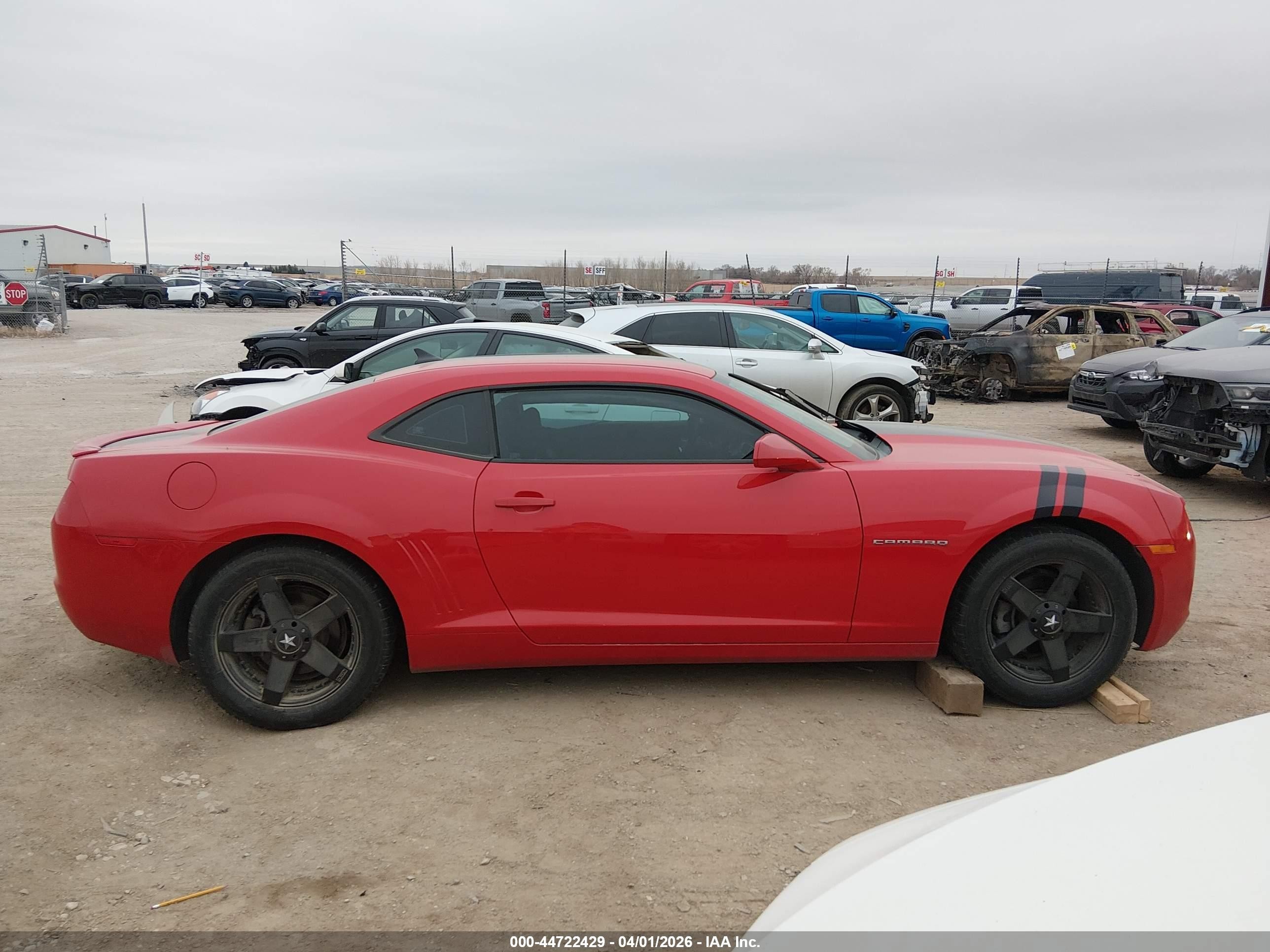 2012 Chevrolet Camaro 1lt Red vin: 2G1FB1E36C9184098