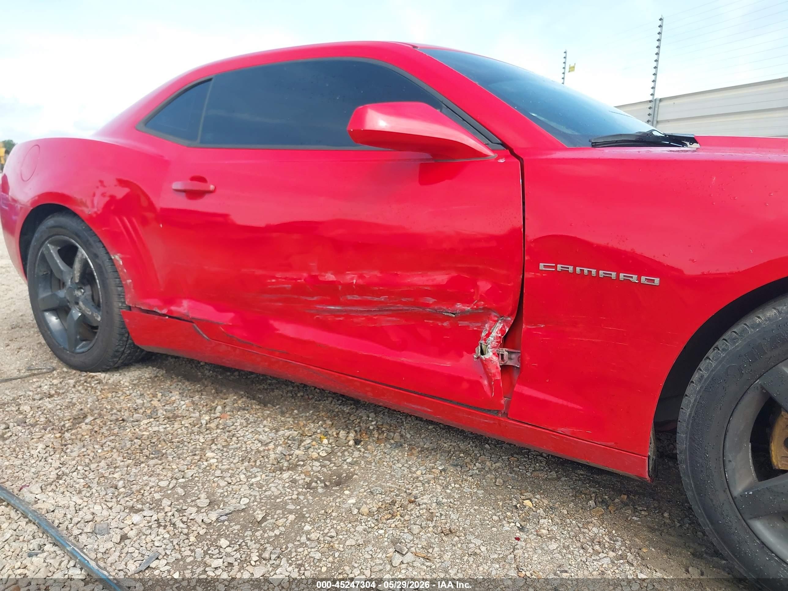 2012 Chevrolet Camaro 1lt Красный vin: 2G1FB1E36C9187227