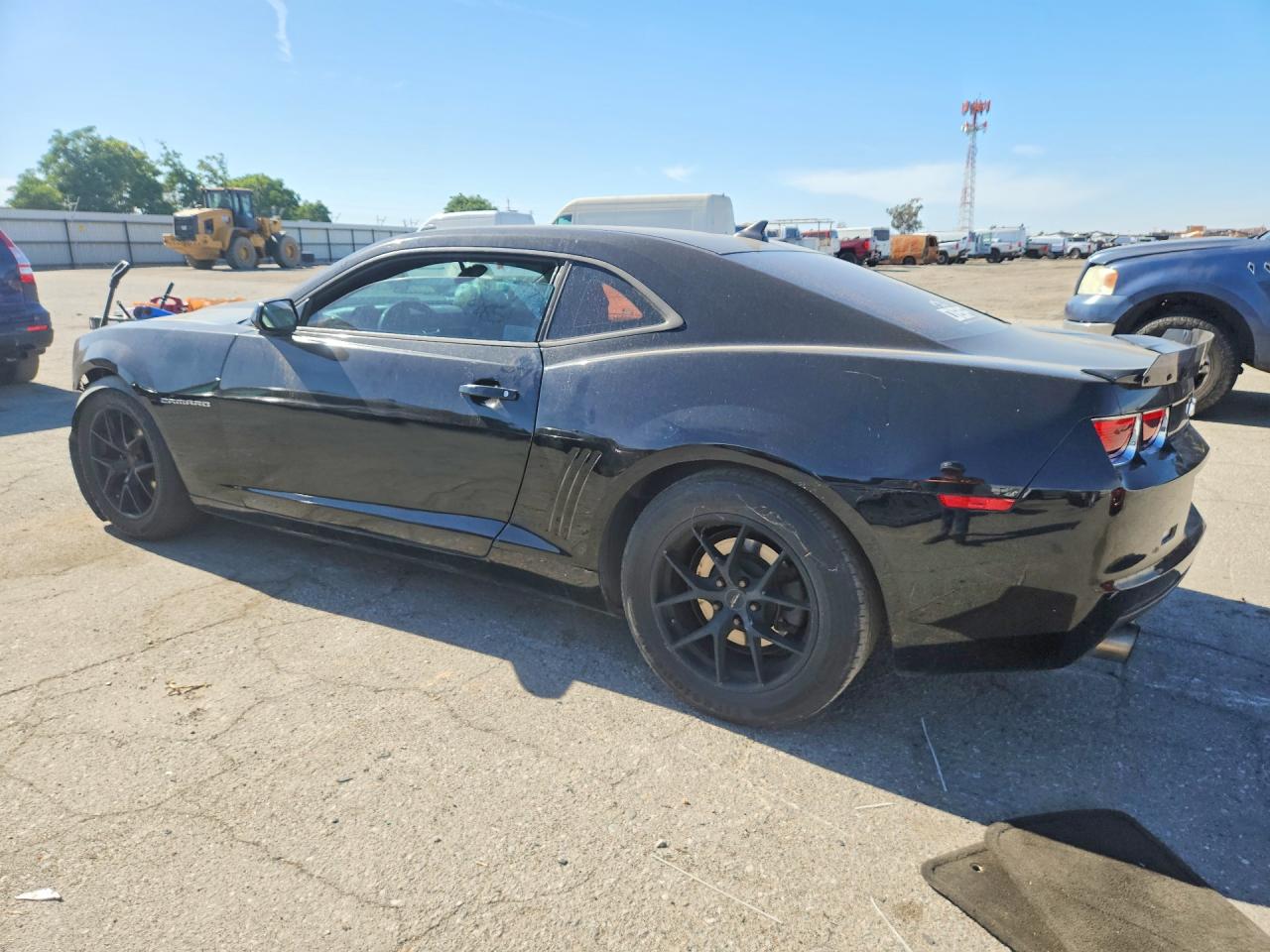 2012 Chevrolet Camaro Lt Black vin: 2G1FB1E36C9210683