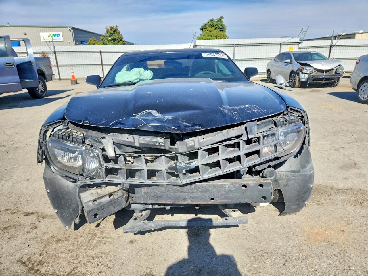 2012 Chevrolet Camaro Lt Black vin: 2G1FB1E36C9210683