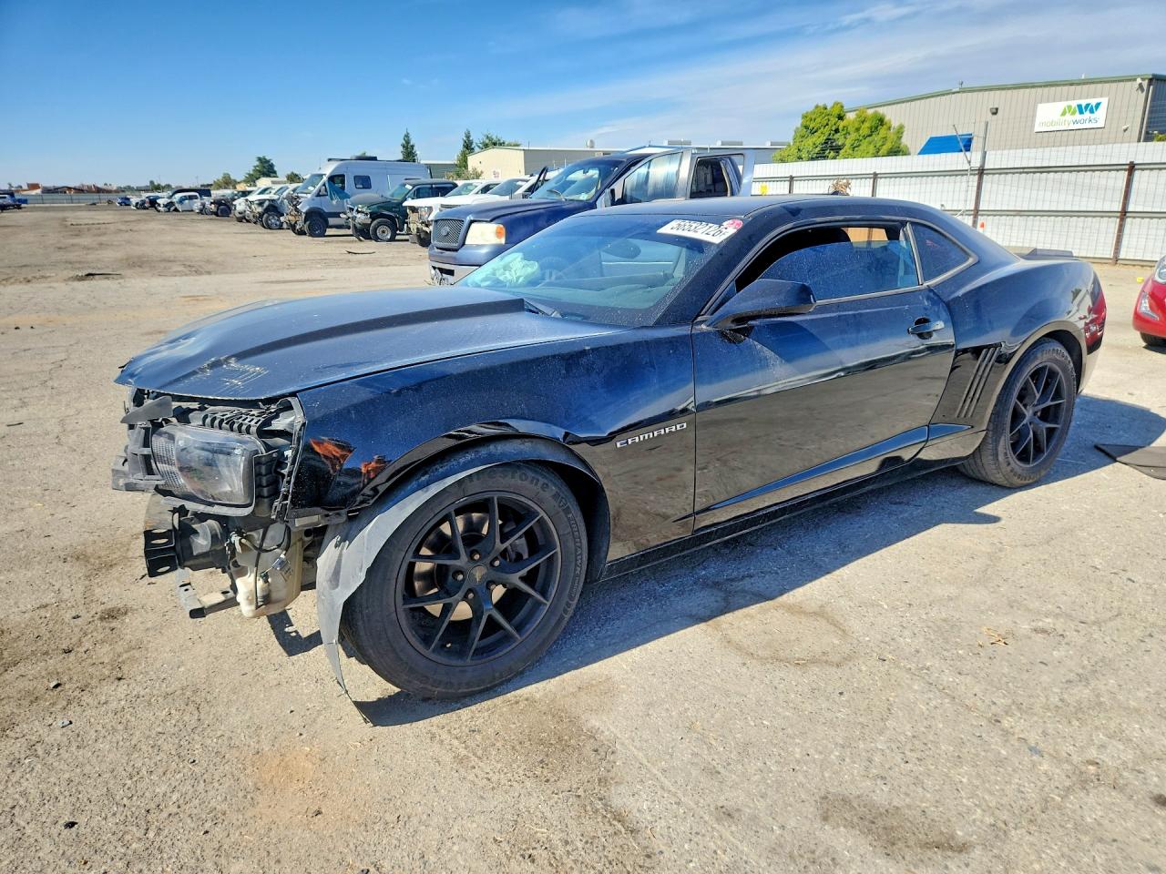 2012 Chevrolet Camaro Lt Black vin: 2G1FB1E36C9210683