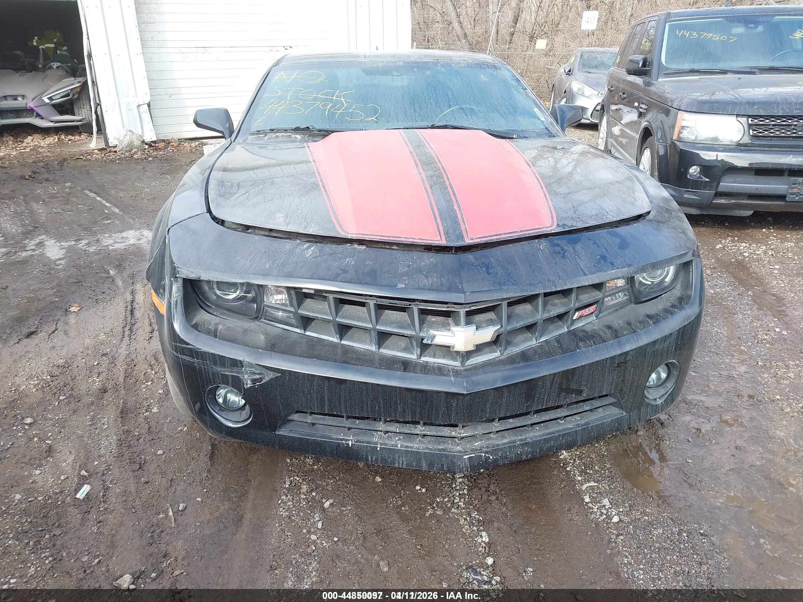 2013 Chevrolet Camaro 1lt Black vin: 2G1FB1E36D9237089