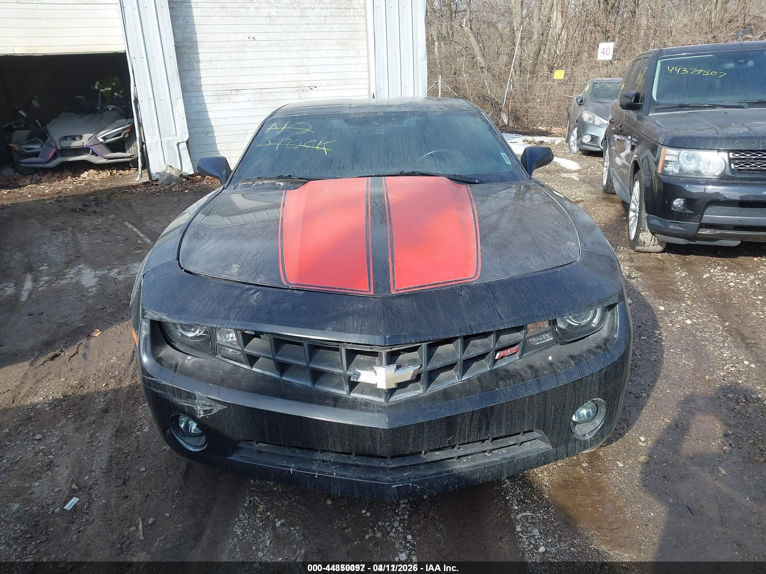 2013 Chevrolet Camaro 1lt Black vin: 2G1FB1E36D9237089