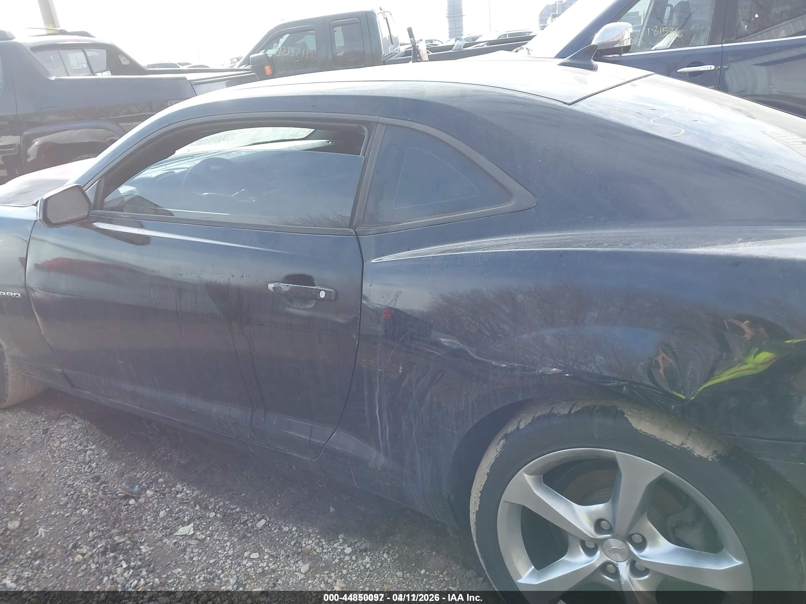 2013 Chevrolet Camaro 1lt Black vin: 2G1FB1E36D9237089