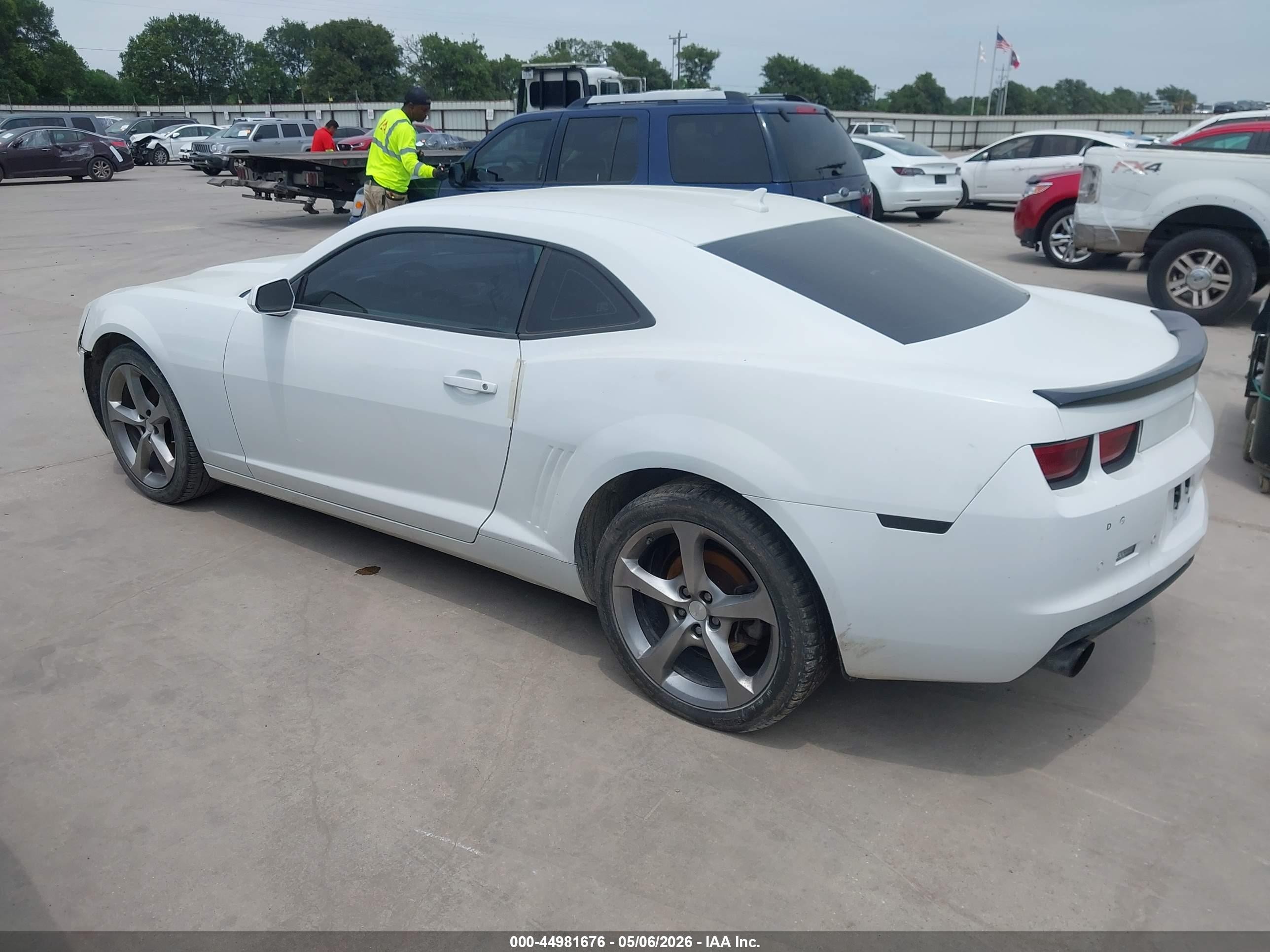 2013 Chevrolet Camaro 1lt Белый vin: 2G1FB1E36D9240106