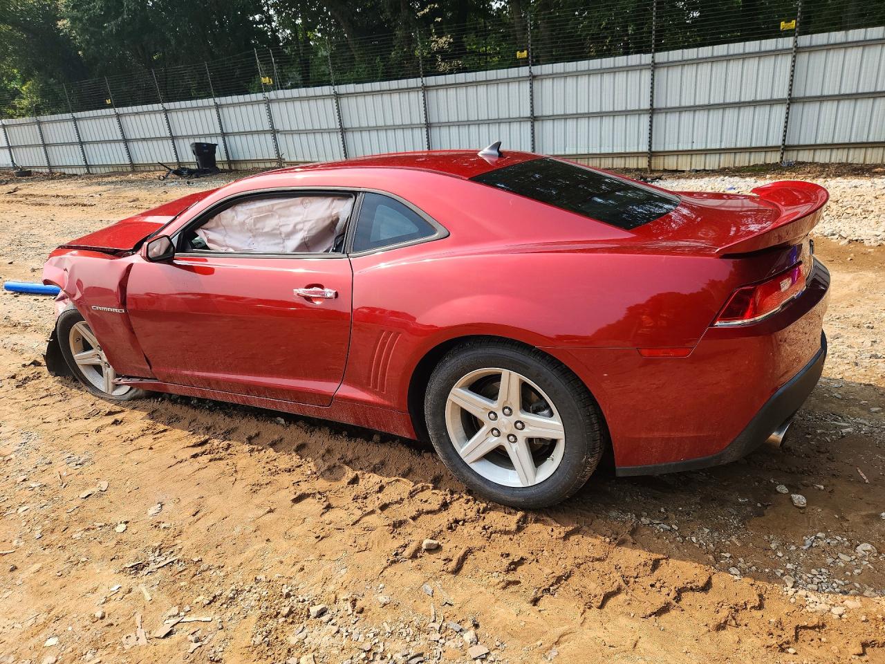 2015 Chevrolet Camaro Ls Бордовый vin: 2G1FB1E36F9181965
