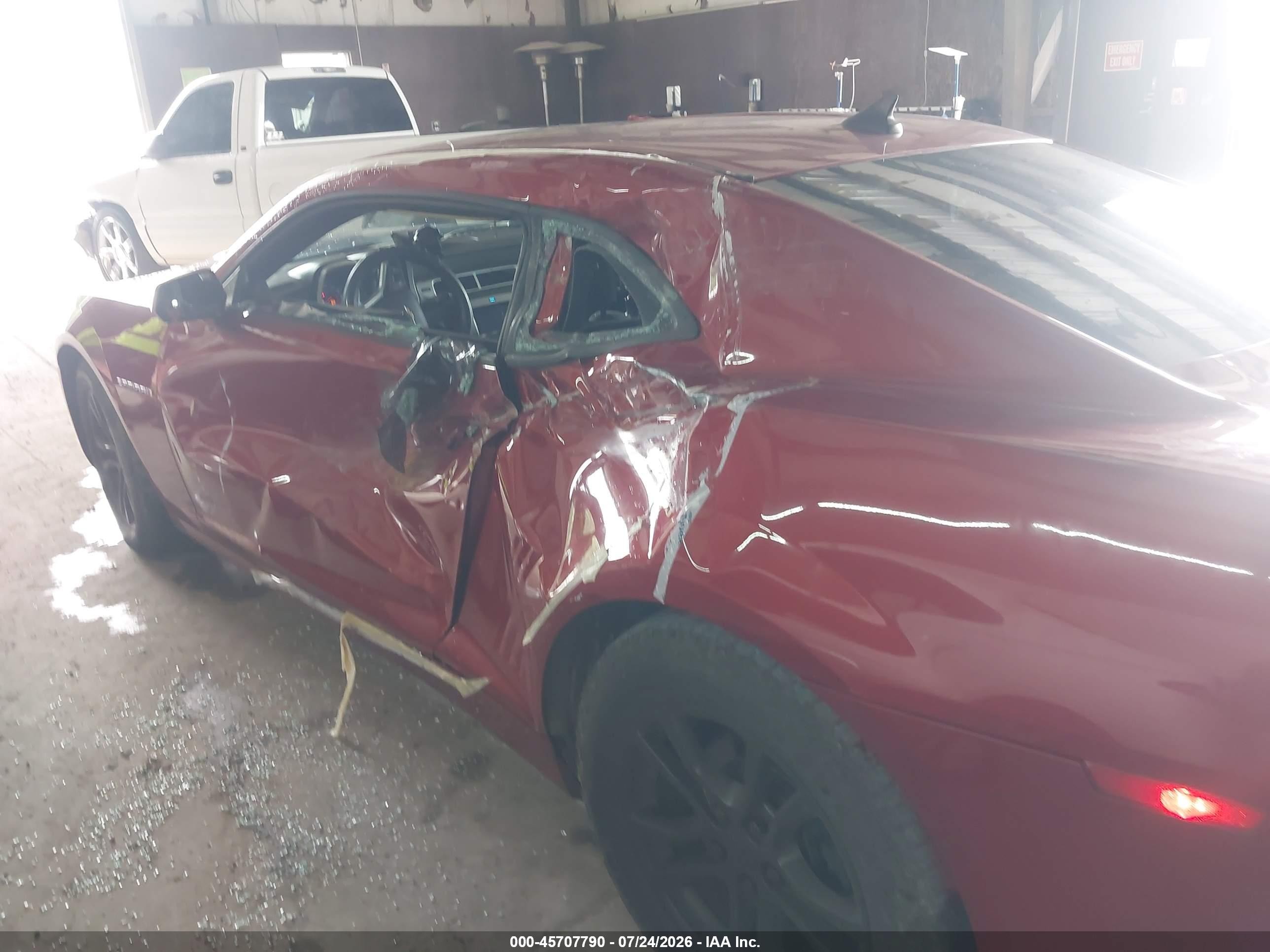 2015 Chevrolet Camaro 2ls Red vin: 2G1FB1E36F9205925