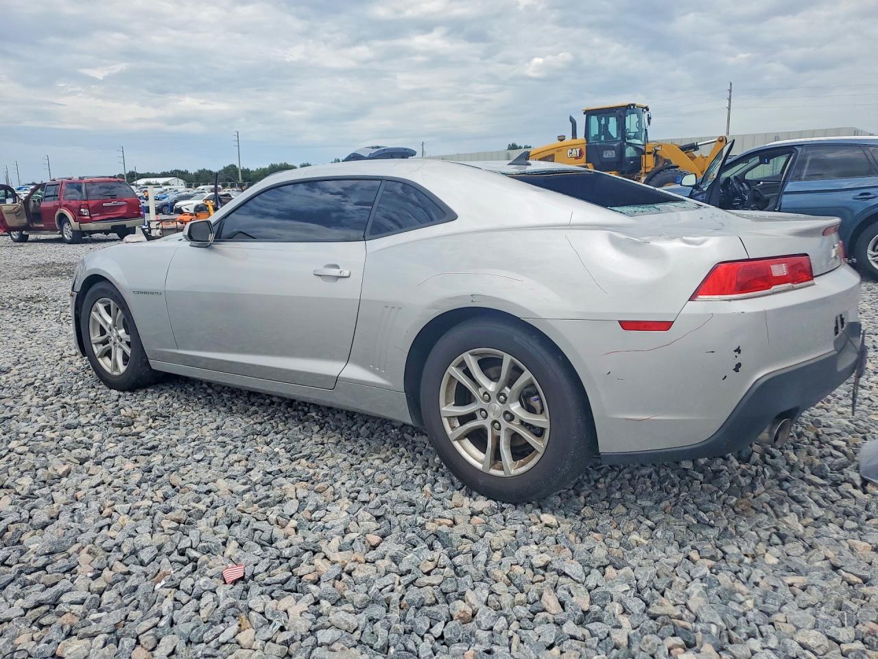 2015 Chevrolet Camaro Ls Серебряный vin: 2G1FB1E36F9245390