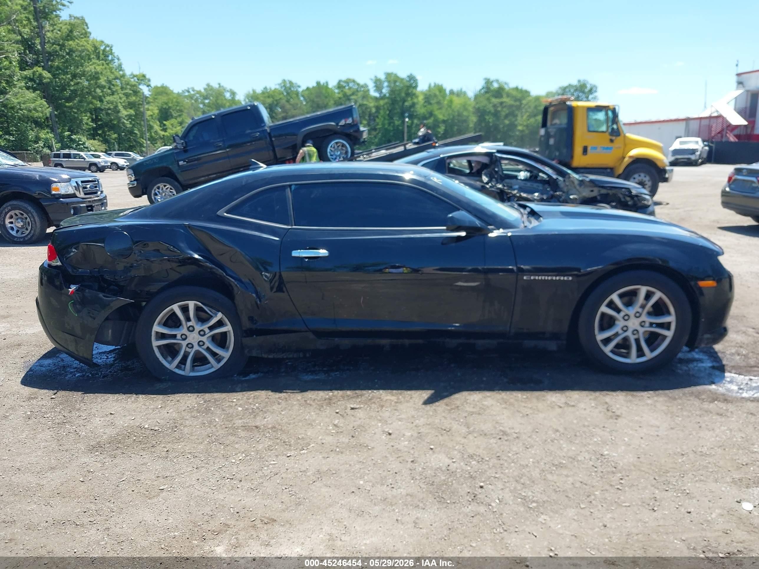 2015 Chevrolet Camaro 2ls Black vin: 2G1FB1E36F9301957