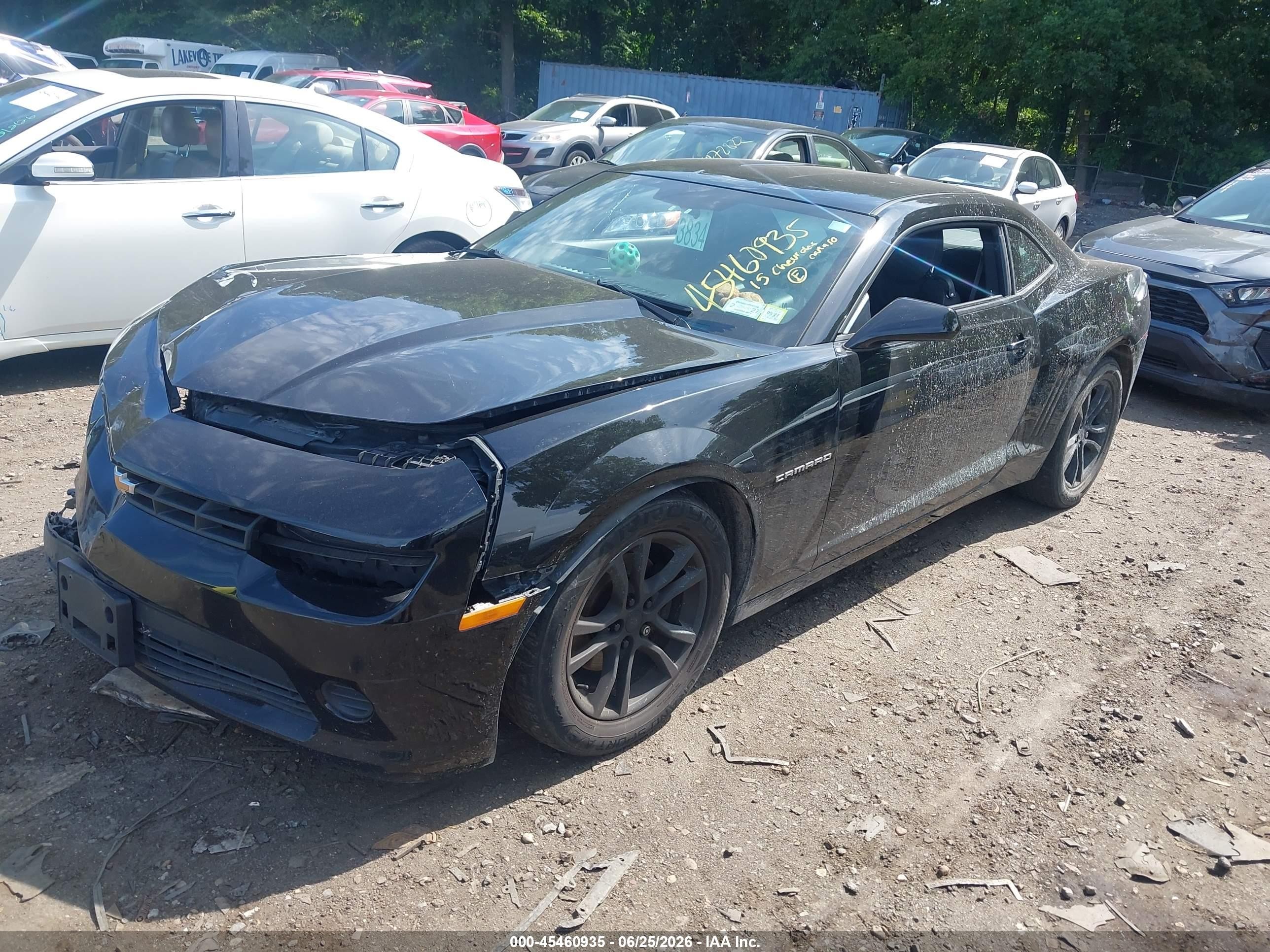 2015 Chevrolet Camaro 2ls Black vin: 2G1FB1E36F9302784