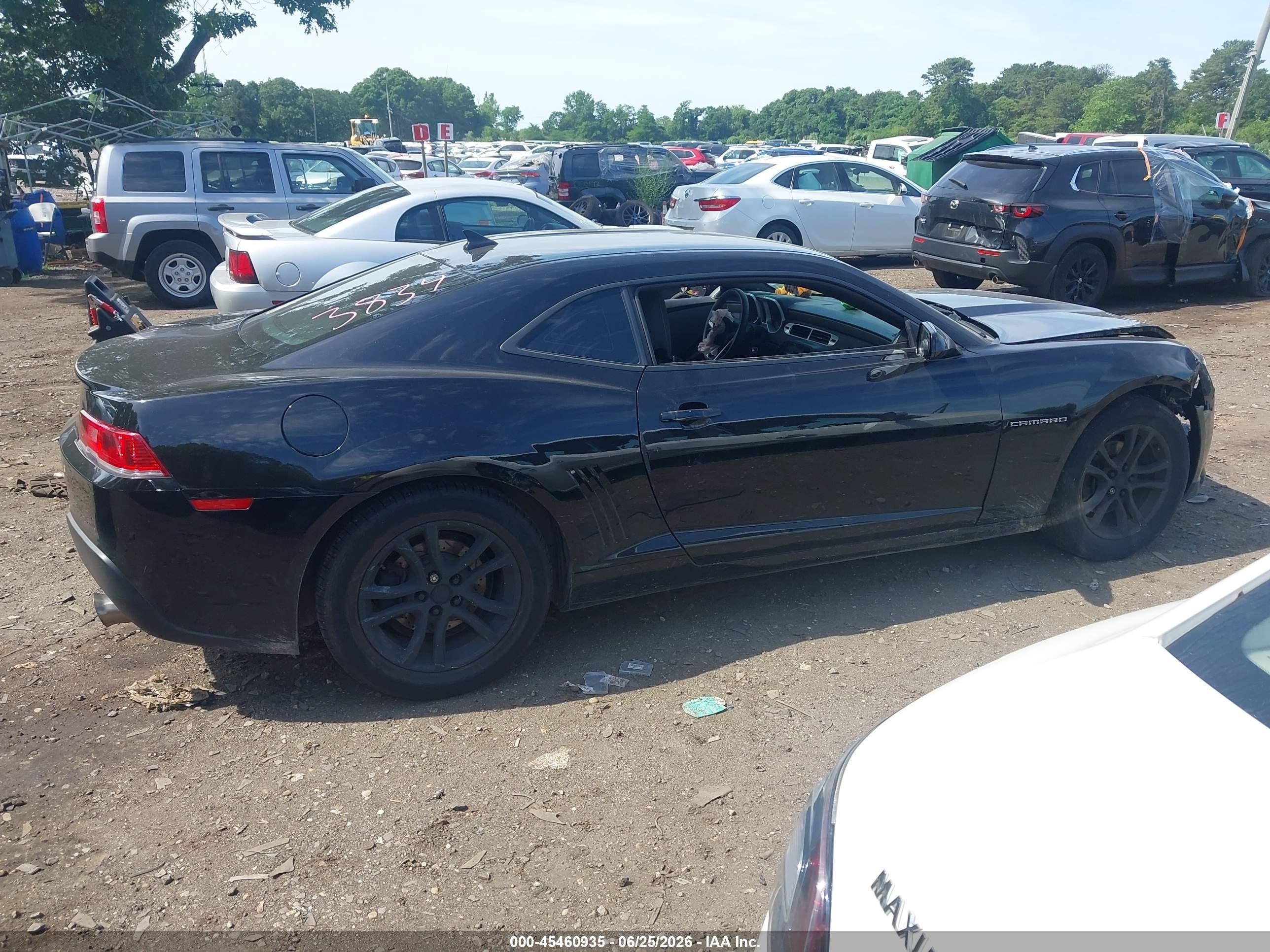 2015 Chevrolet Camaro 2ls Black vin: 2G1FB1E36F9302784