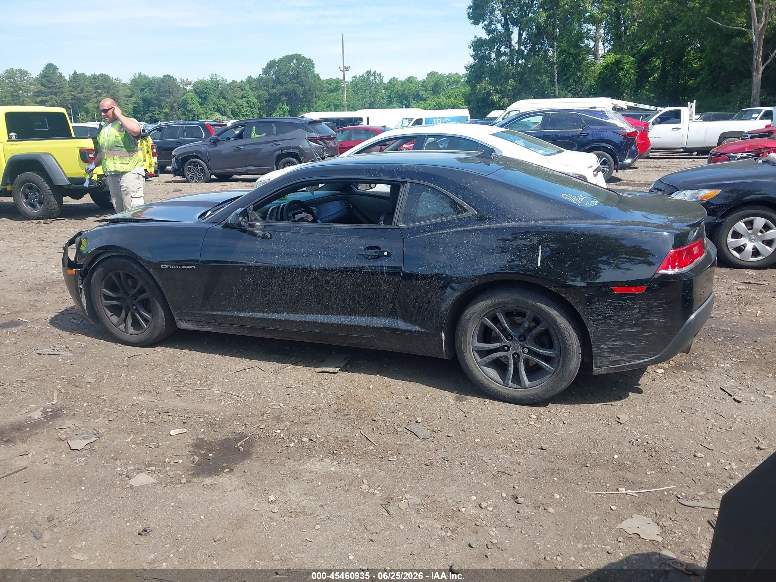 2015 Chevrolet Camaro 2ls Black vin: 2G1FB1E36F9302784