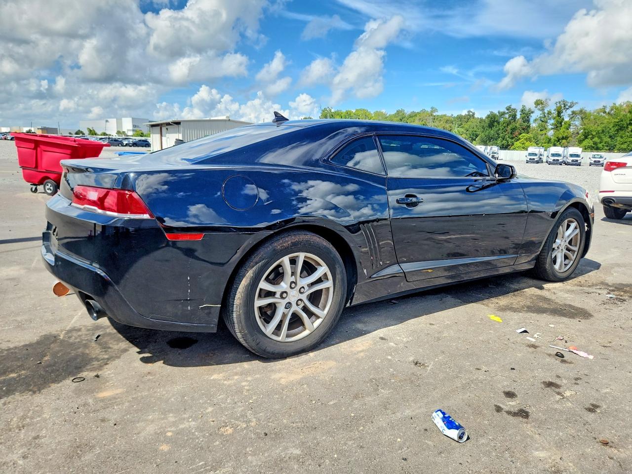 2015 Chevrolet Camaro Ls Черный vin: 2G1FB1E36F9305880
