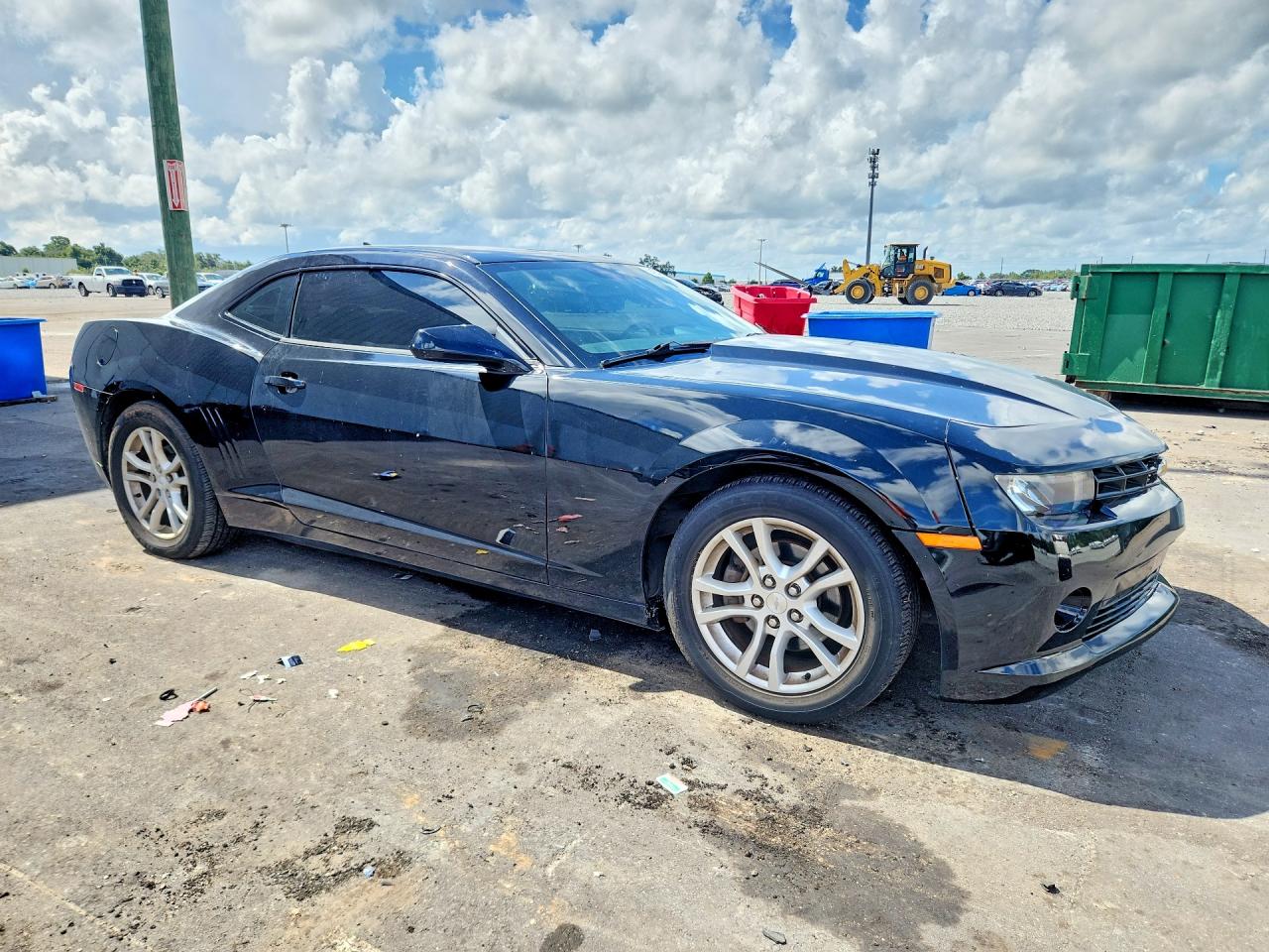 2015 Chevrolet Camaro Ls Черный vin: 2G1FB1E36F9305880