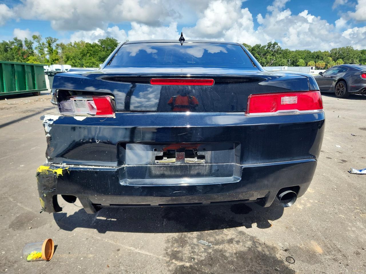2015 Chevrolet Camaro Ls Черный vin: 2G1FB1E36F9305880