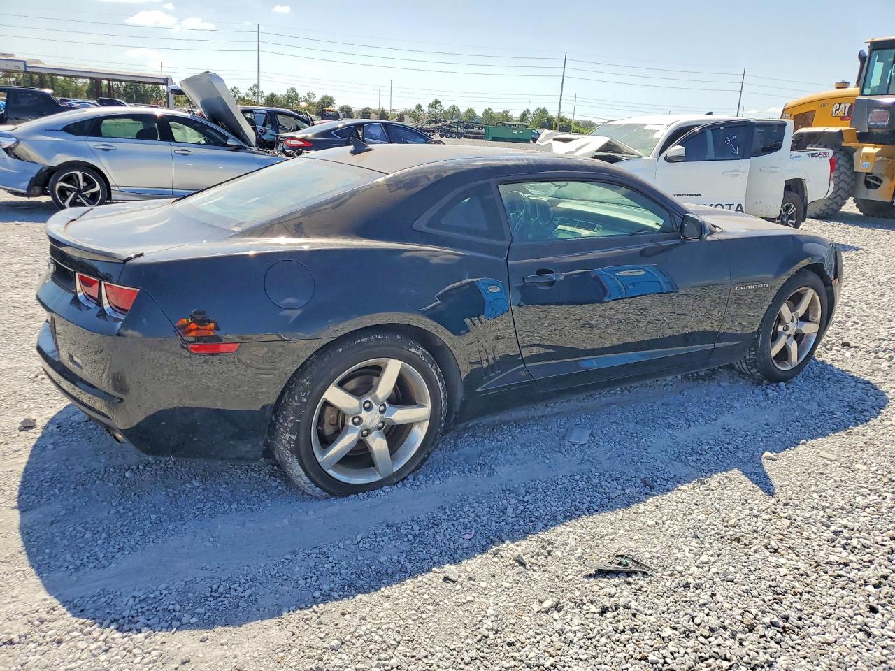 2012 Chevrolet Camaro Lt Black vin: 2G1FB1E37C9179699