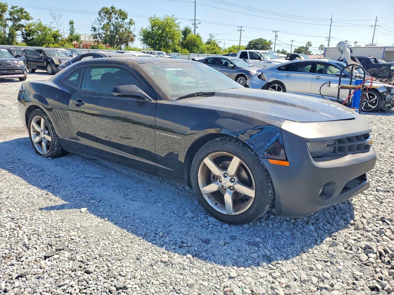 2012 Chevrolet Camaro Lt Black vin: 2G1FB1E37C9179699