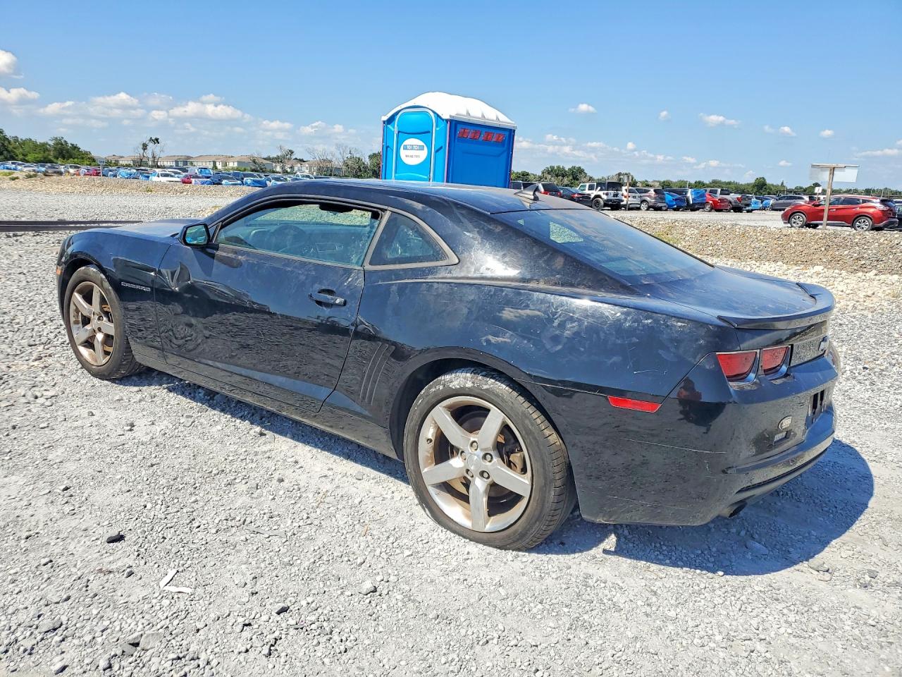 2012 Chevrolet Camaro Lt Black vin: 2G1FB1E37C9179699