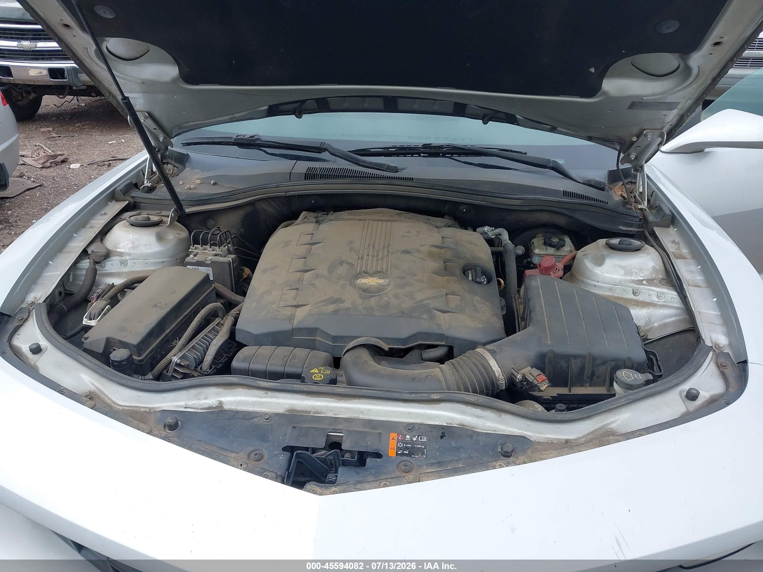2012 Chevrolet Camaro 1lt Silver vin: 2G1FB1E37C9189844