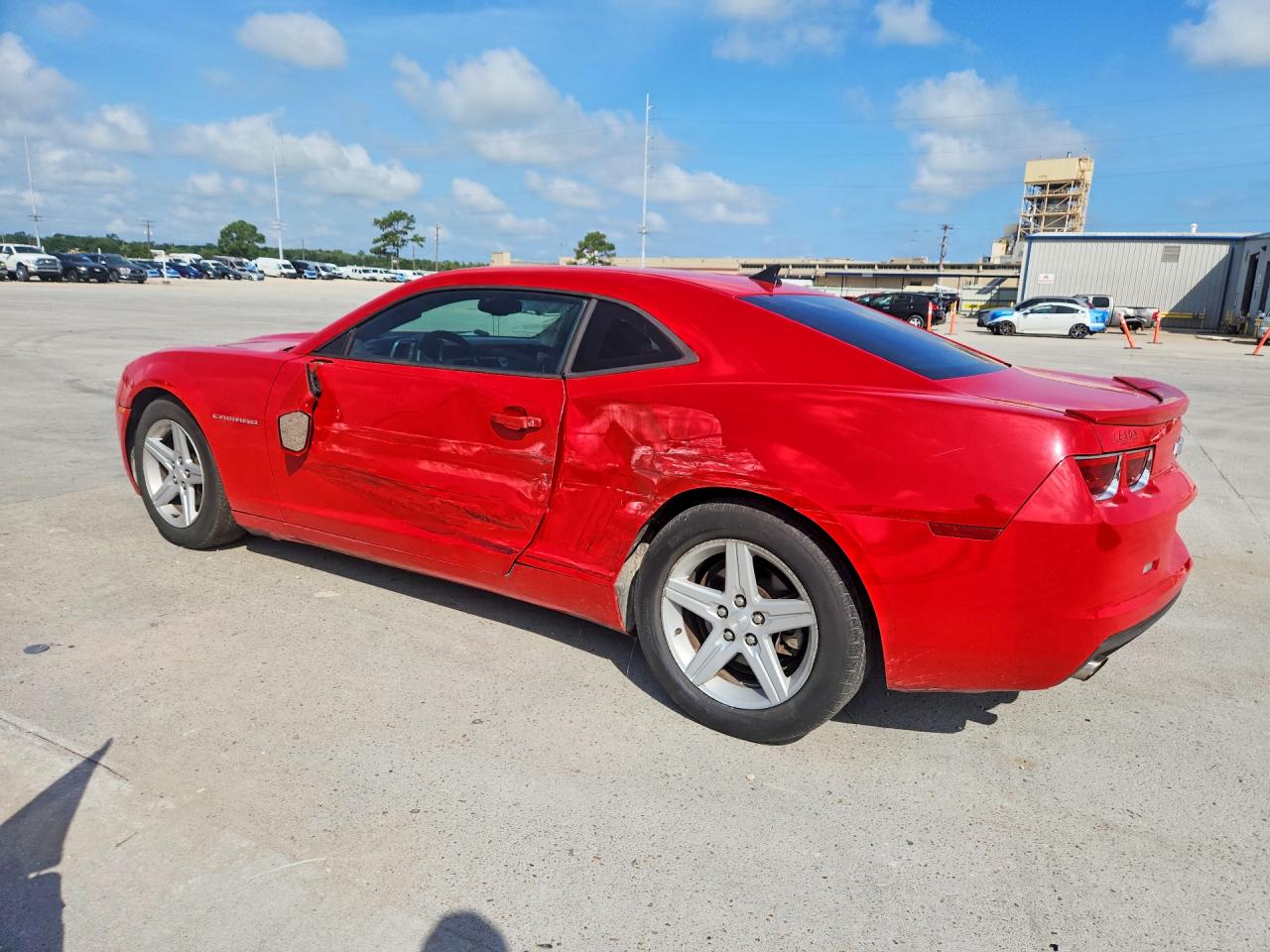 2012 Chevrolet Camaro Lt Red vin: 2G1FB1E37C9200437