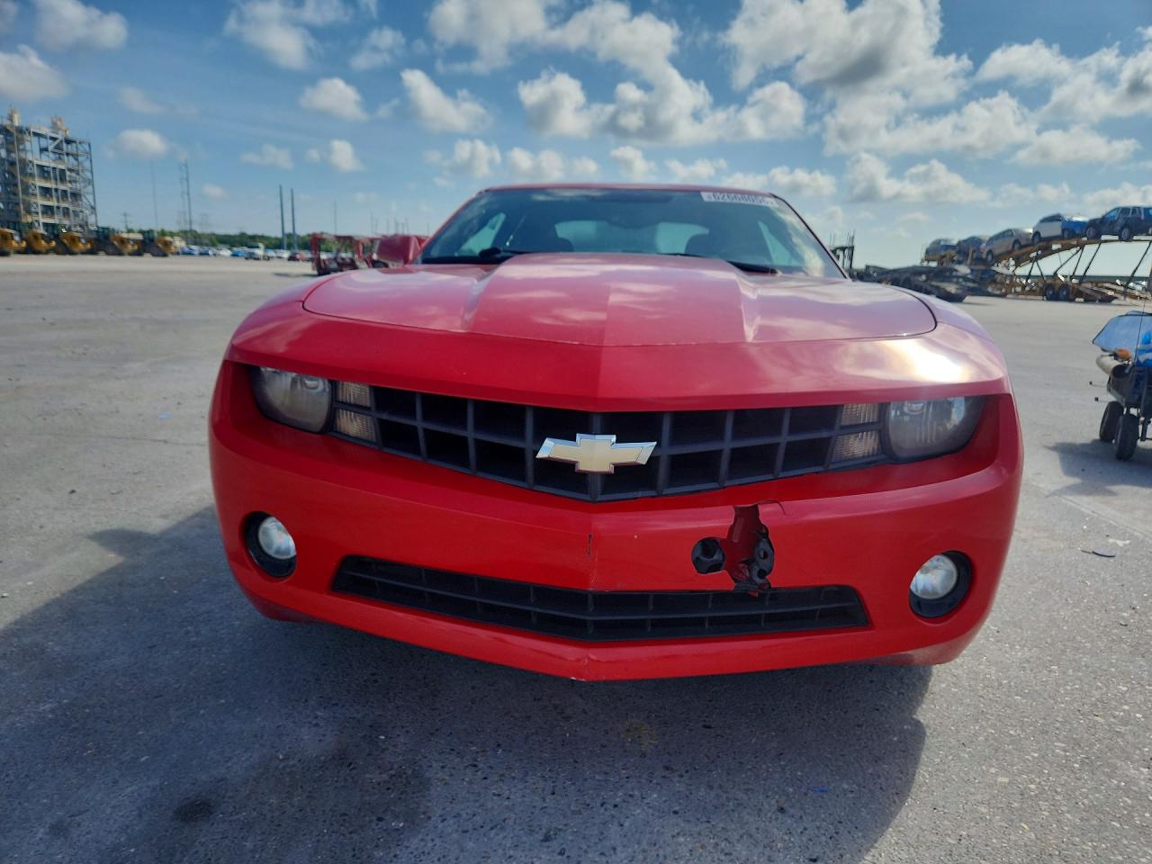 2012 Chevrolet Camaro Lt Red vin: 2G1FB1E37C9200437