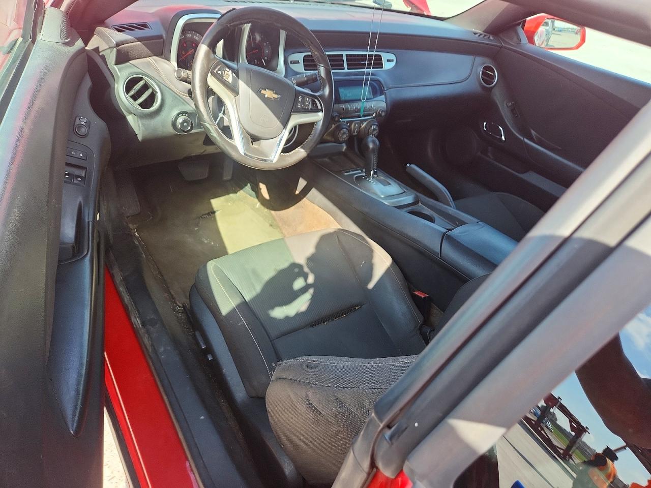 2012 Chevrolet Camaro Lt Red vin: 2G1FB1E37C9200437