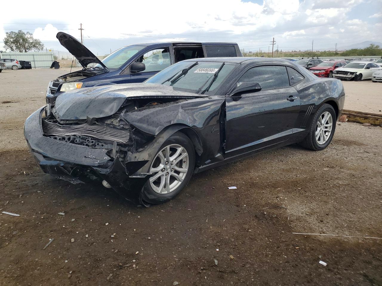 2013 Chevrolet Camaro Lt Black vin: 2G1FB1E37D9114921