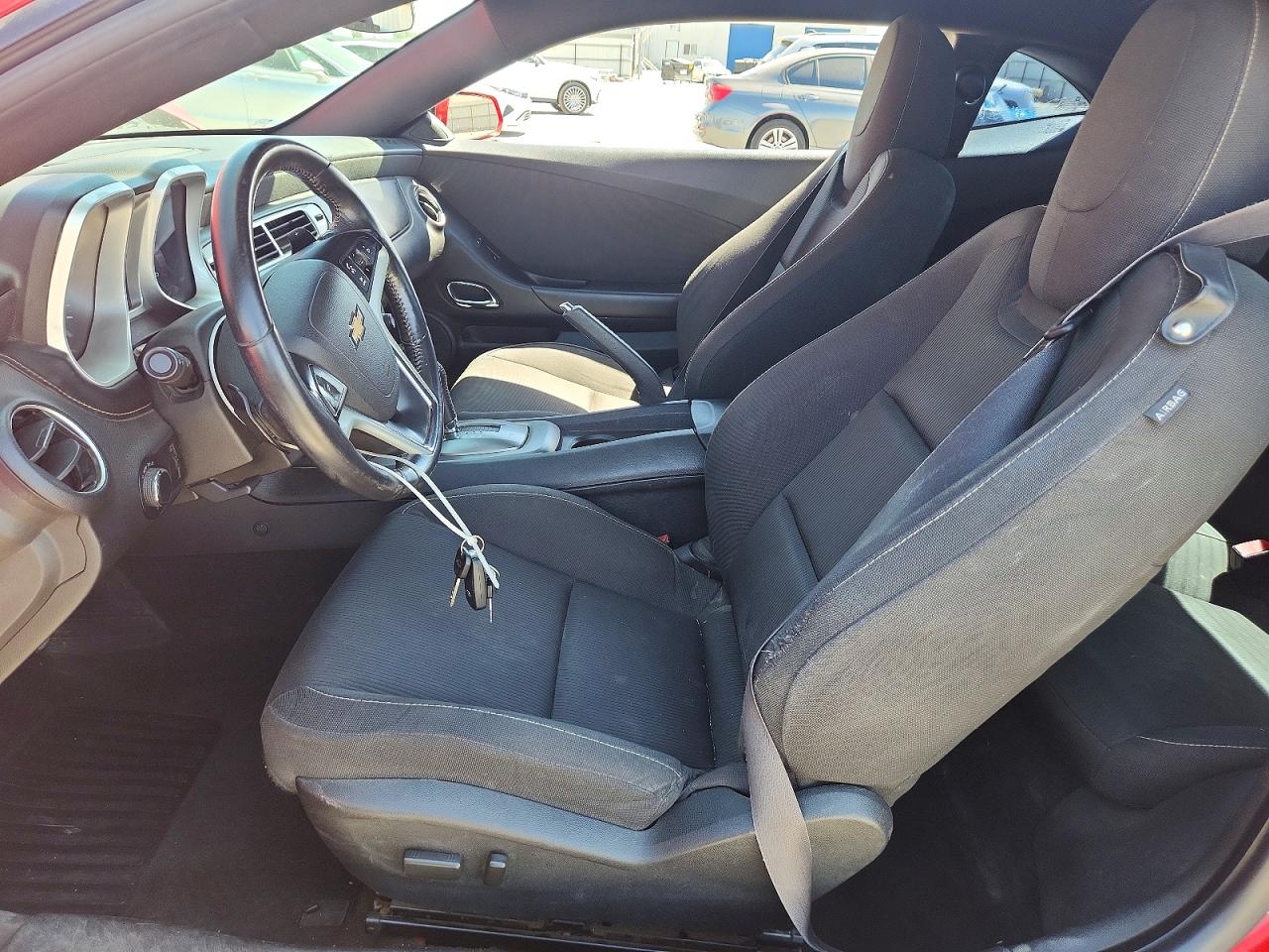 2013 Chevrolet Camaro Lt Red vin: 2G1FB1E37D9148728