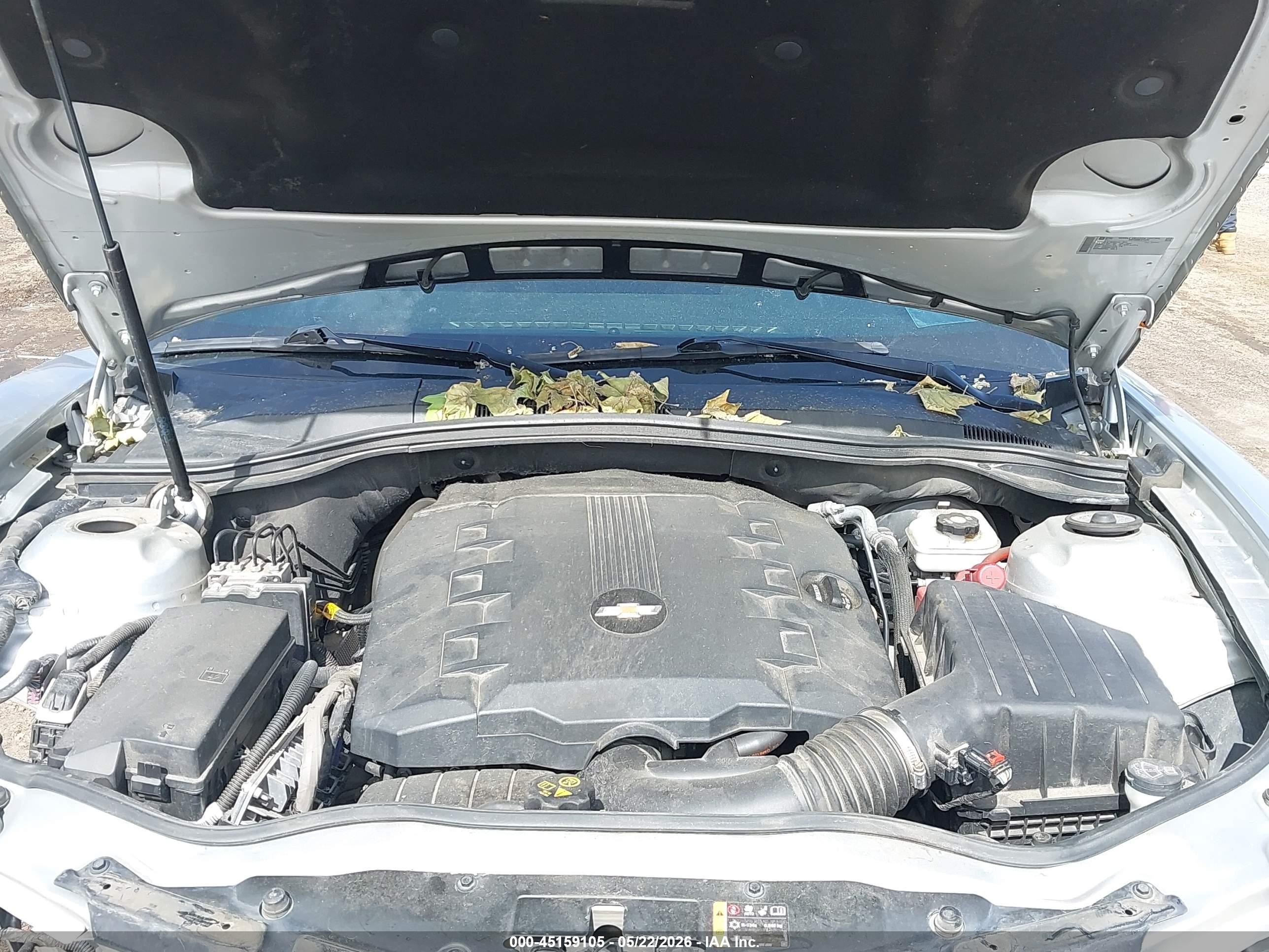 2013 Chevrolet Camaro 1lt Gray vin: 2G1FB1E37D9209947