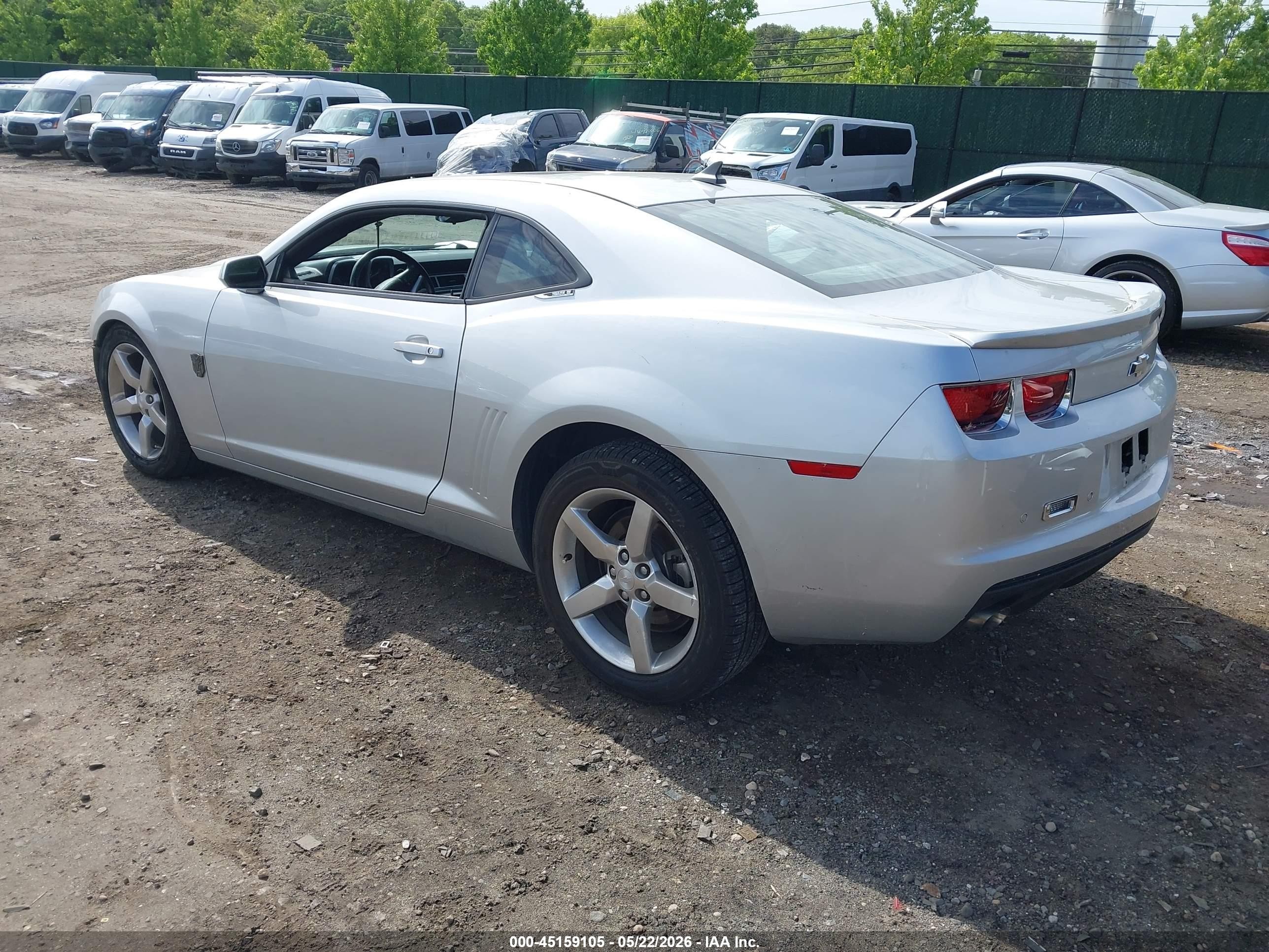 2013 Chevrolet Camaro 1lt Gray vin: 2G1FB1E37D9209947