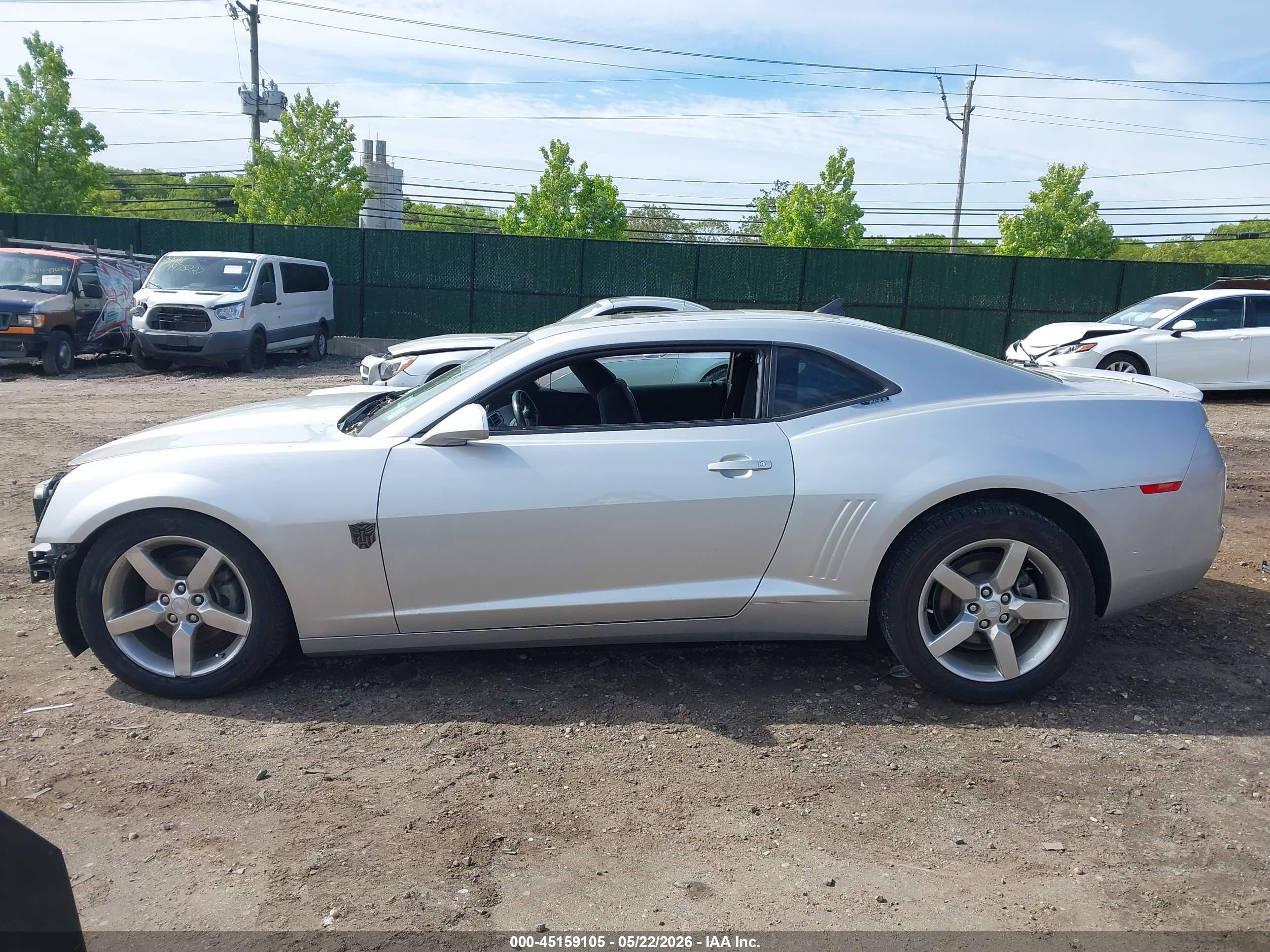 2013 Chevrolet Camaro 1lt Gray vin: 2G1FB1E37D9209947