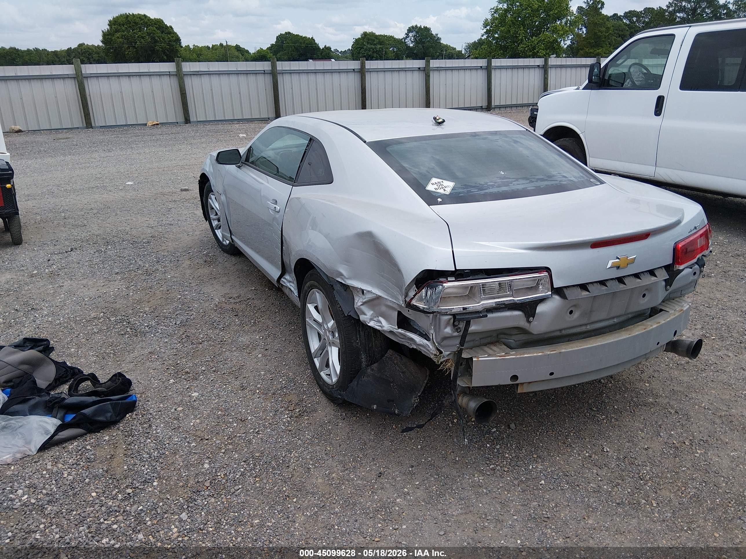 2015 Chevrolet Camaro 2ls Gray vin: 2G1FB1E37F9110094