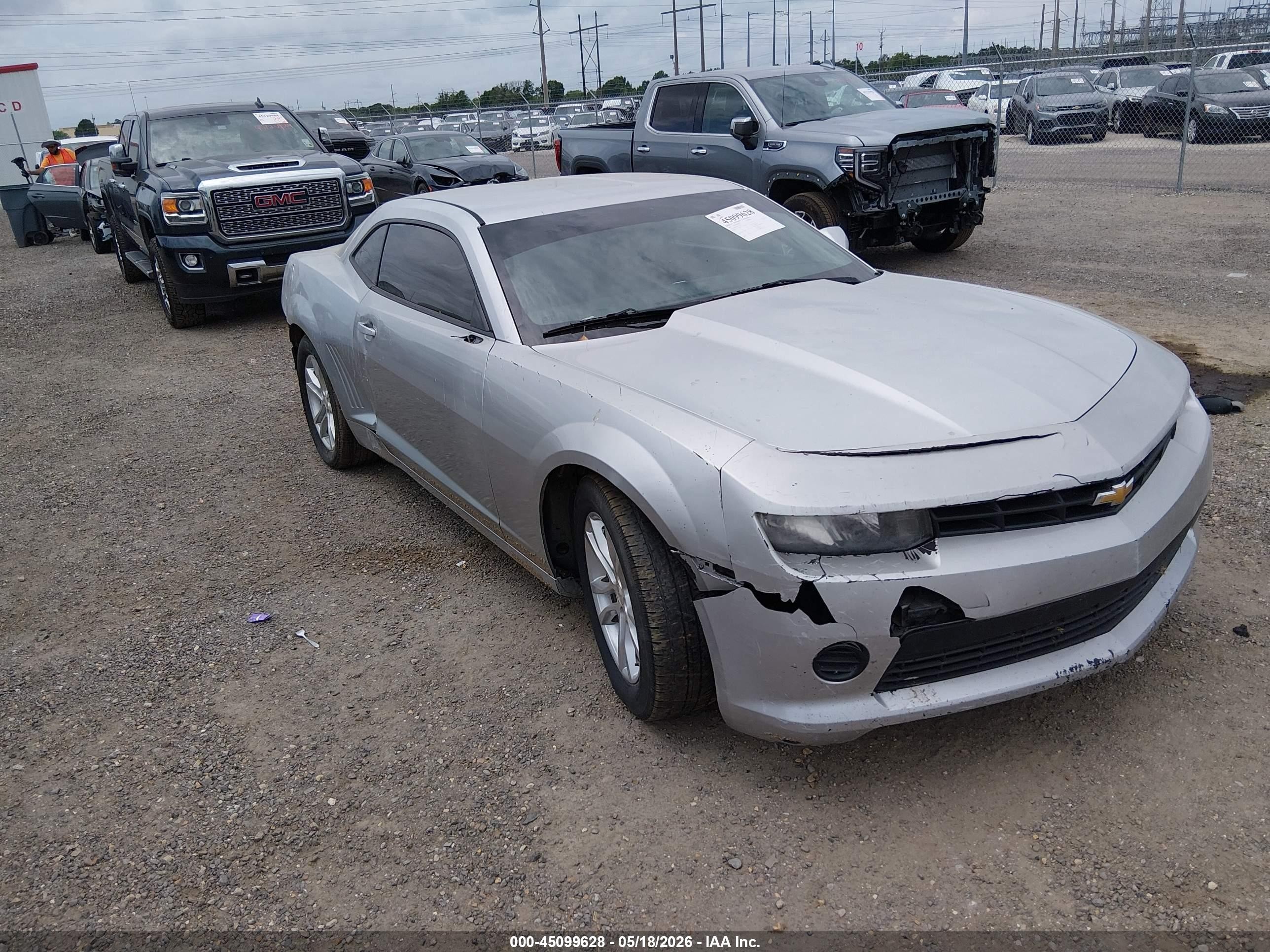 2015 Chevrolet Camaro 2ls Gray vin: 2G1FB1E37F9110094