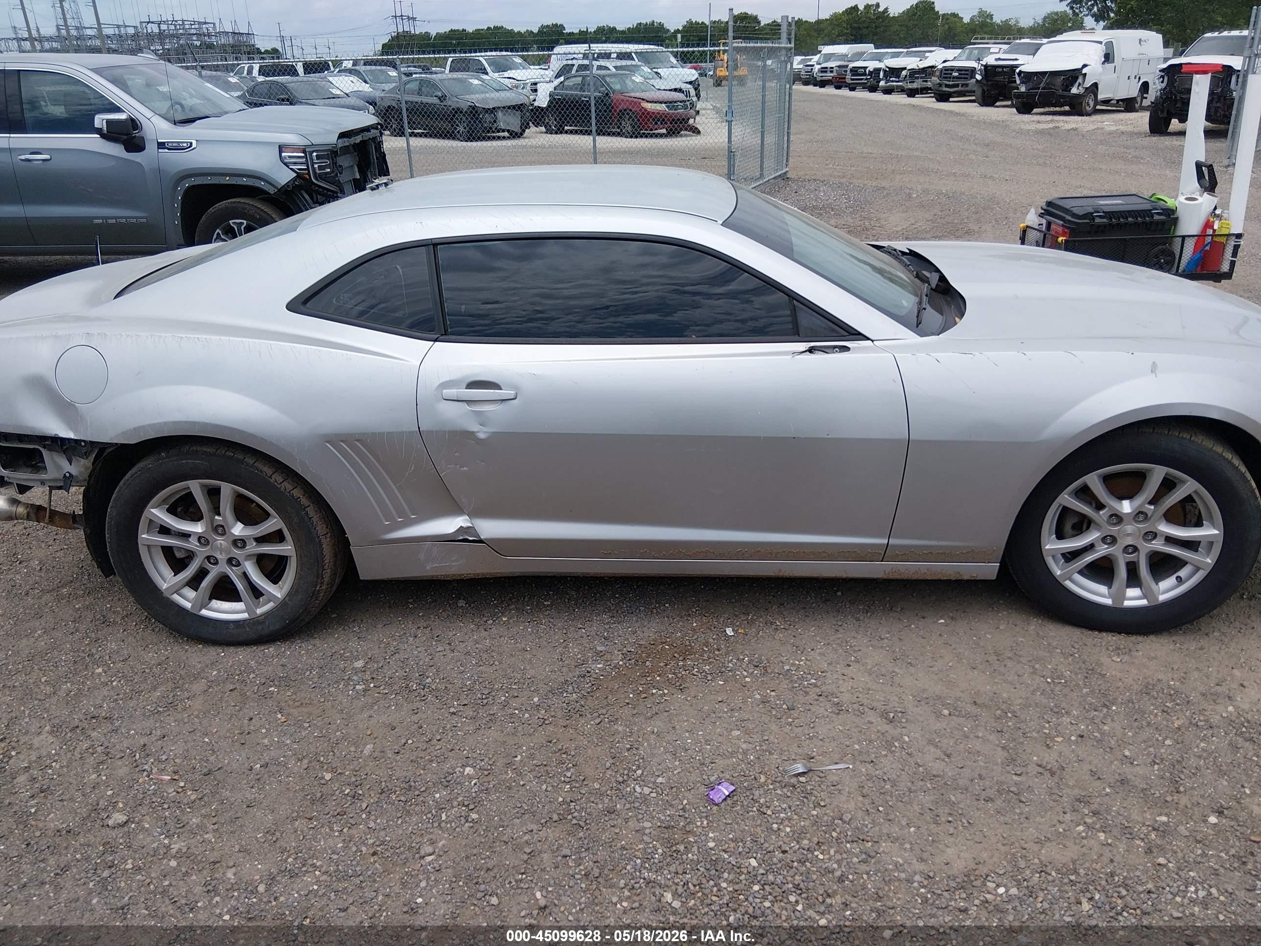 2015 Chevrolet Camaro 2ls Gray vin: 2G1FB1E37F9110094