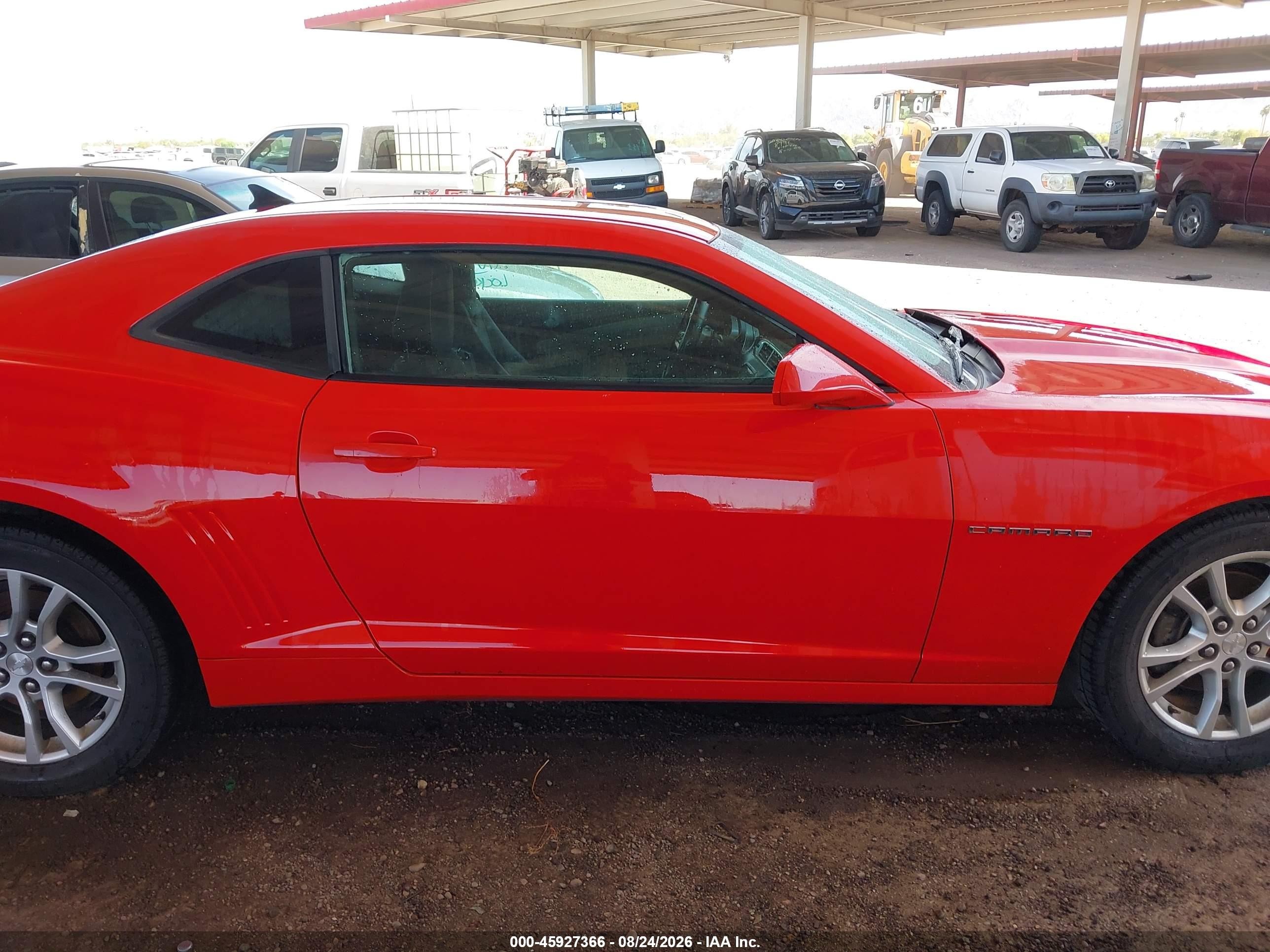 2015 Chevrolet Camaro 2ls Красный vin: 2G1FB1E37F9117644