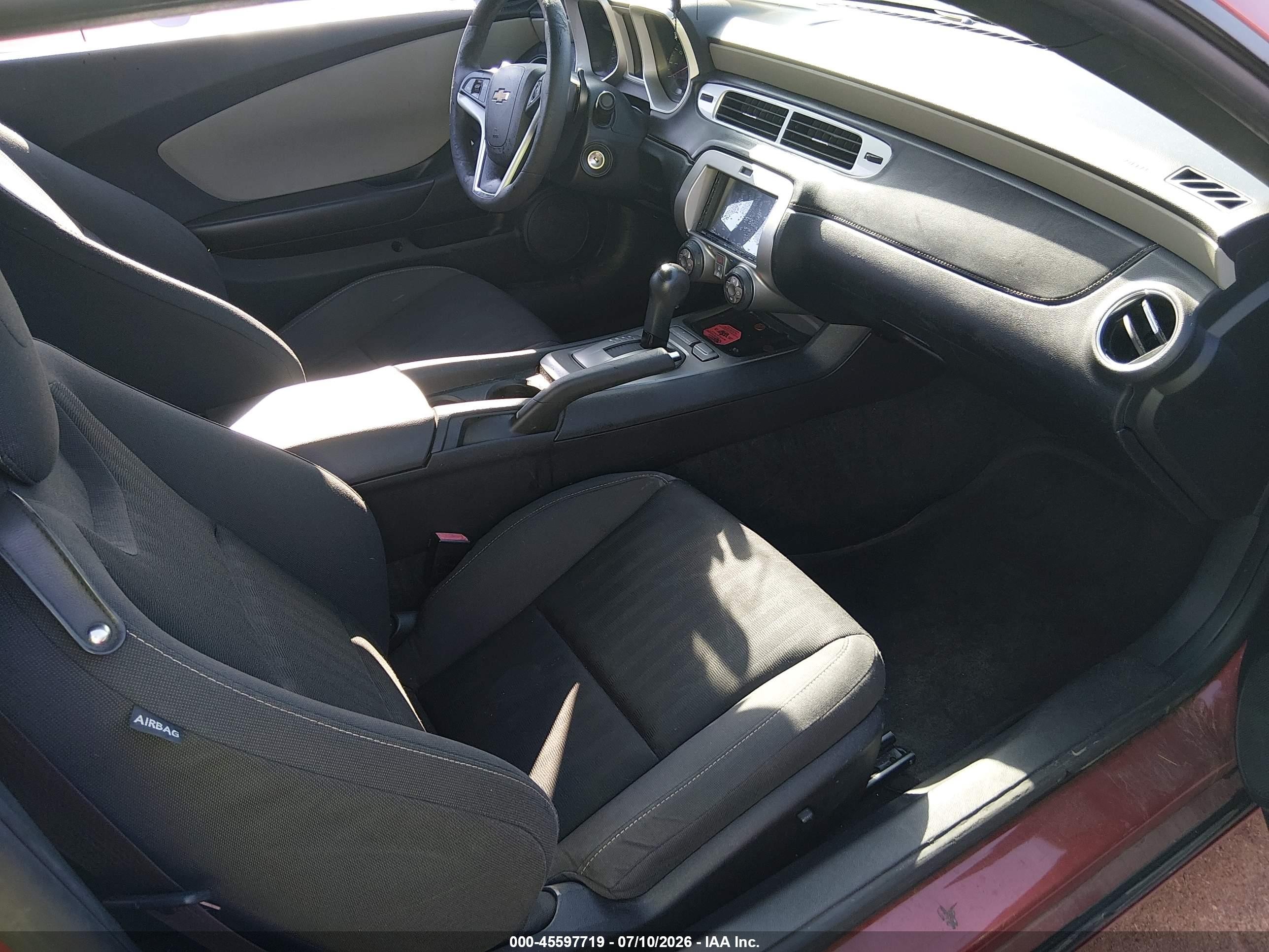 2015 Chevrolet Camaro 2ls Maroon vin: 2G1FB1E37F9121984