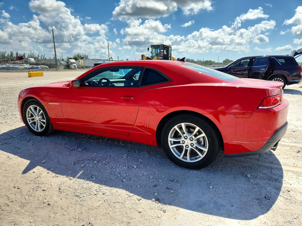 2015 Chevrolet Camaro Ls Красный vin: 2G1FB1E37F9126425