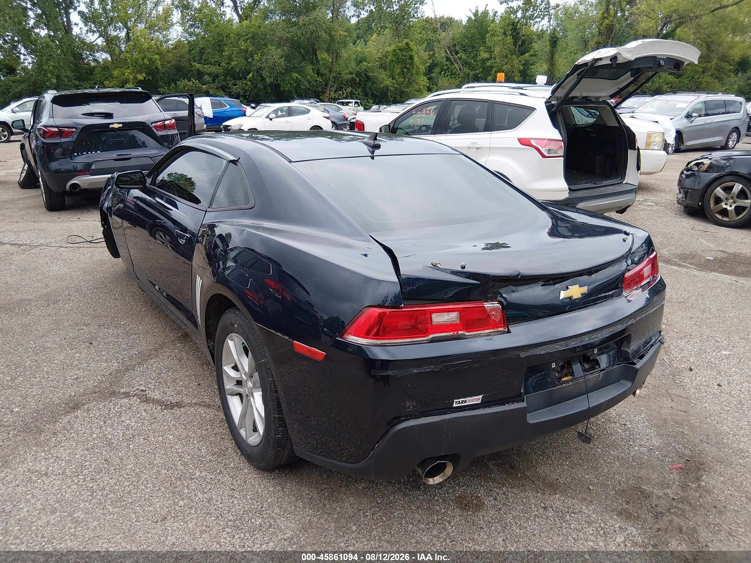 2015 Chevrolet Camaro 2ls Navy vin: 2G1FB1E37F9141586