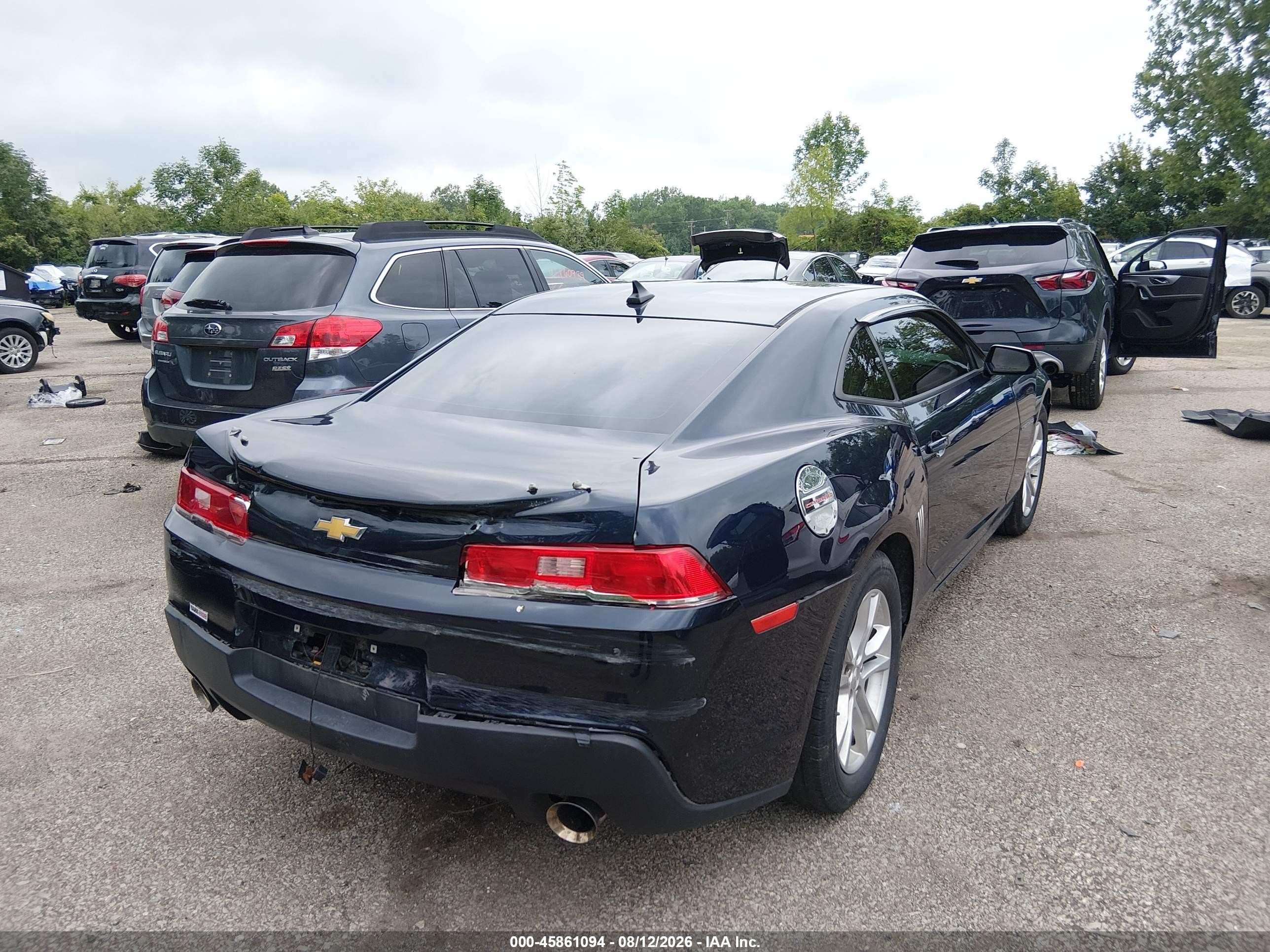 2015 Chevrolet Camaro 2ls Navy vin: 2G1FB1E37F9141586