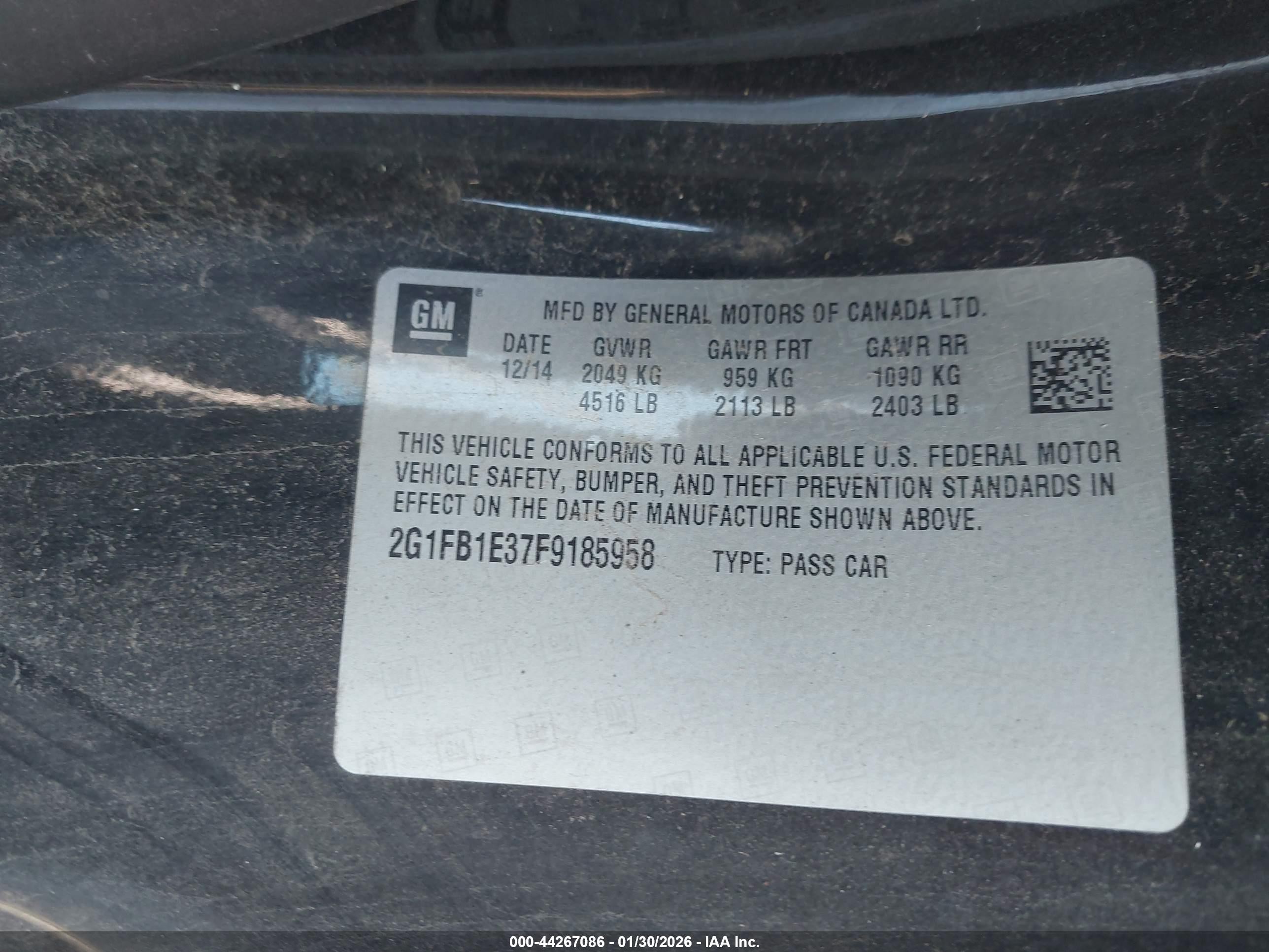 2015 Chevrolet Camaro 2ls Black vin: 2G1FB1E37F9185958