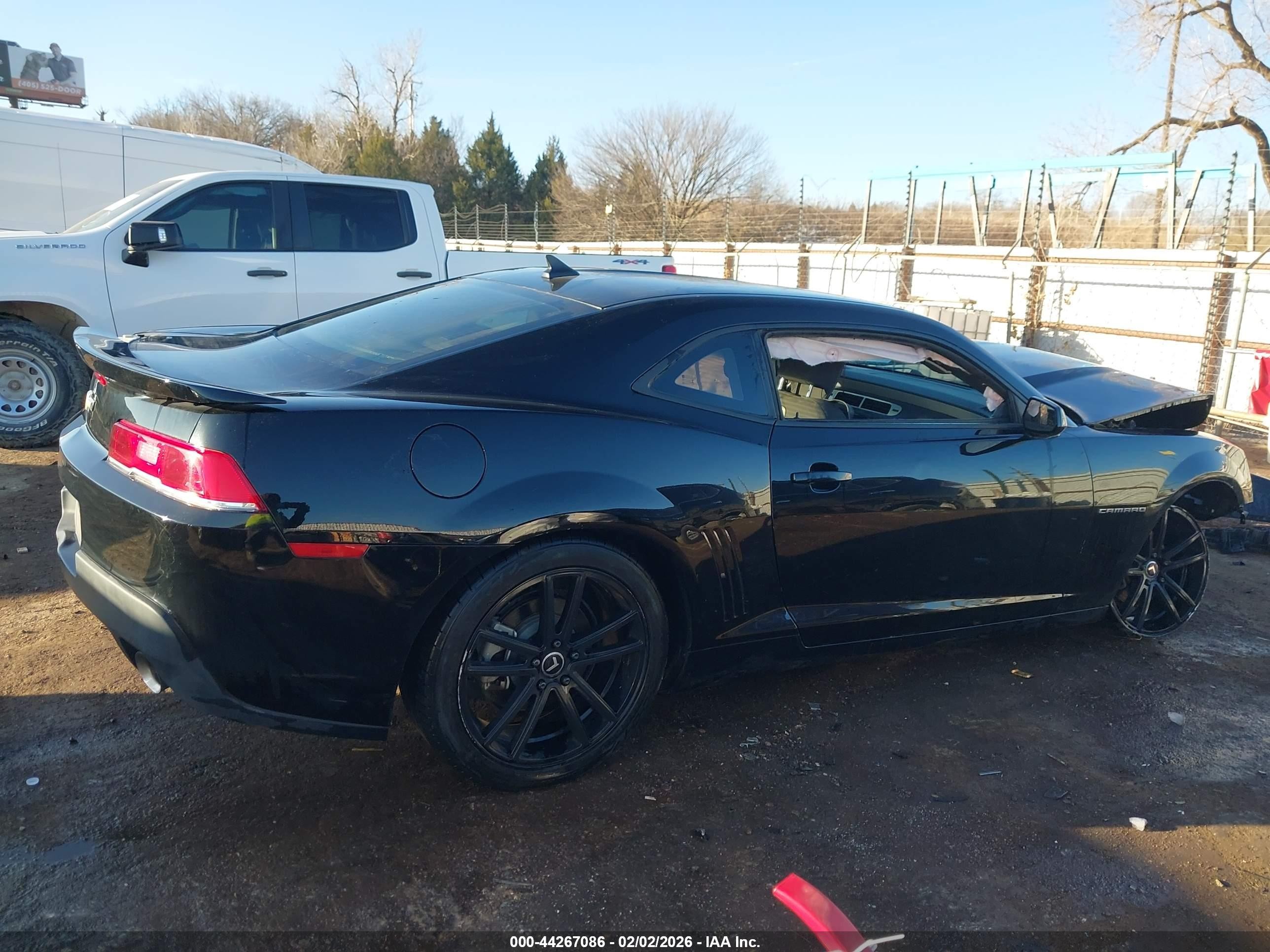 2015 Chevrolet Camaro 2ls Black vin: 2G1FB1E37F9185958