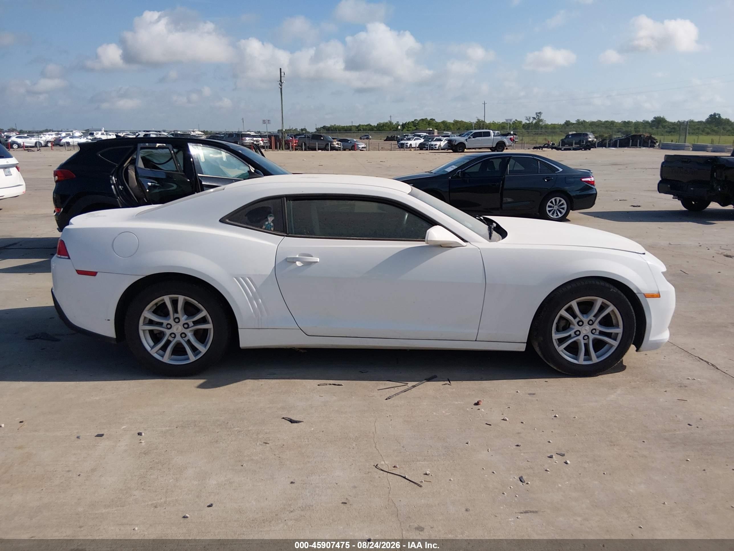 2015 Chevrolet Camaro 2ls White vin: 2G1FB1E37F9191372