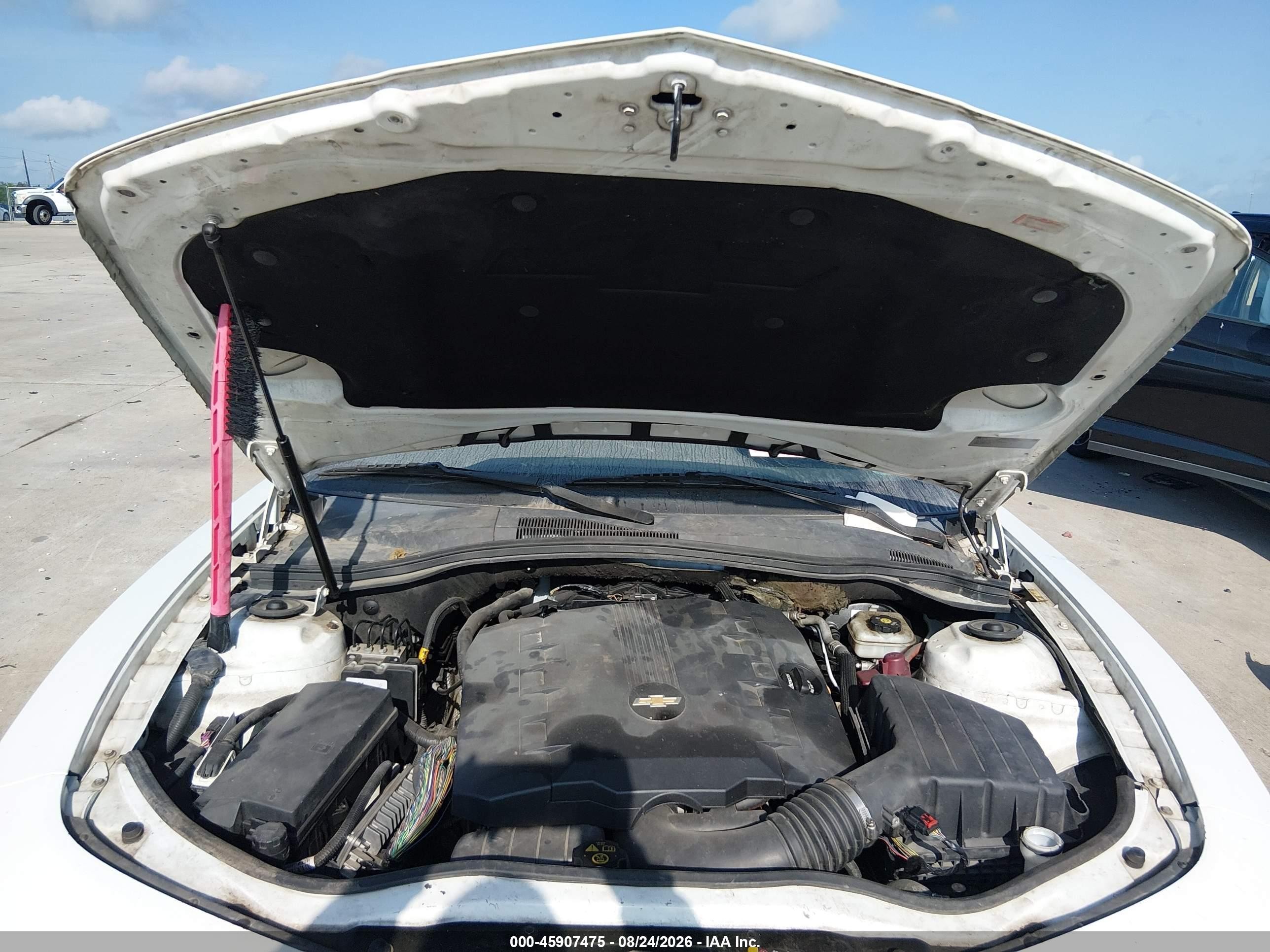 2015 Chevrolet Camaro 2ls White vin: 2G1FB1E37F9191372