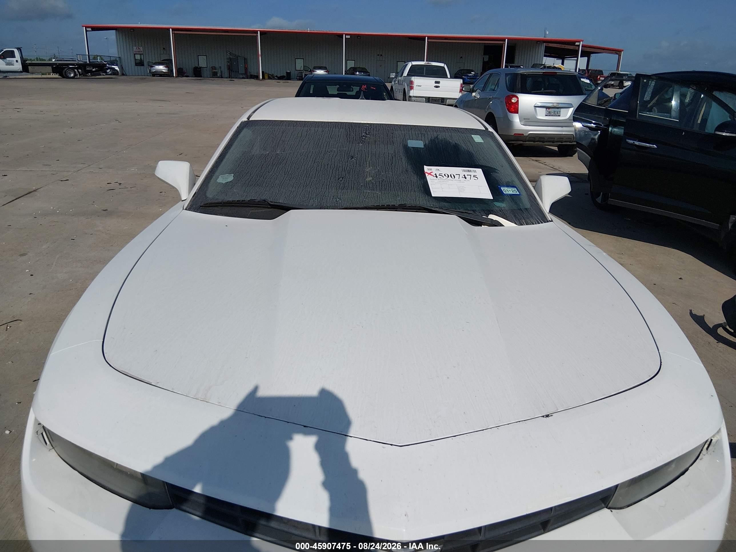 2015 Chevrolet Camaro 2ls White vin: 2G1FB1E37F9191372