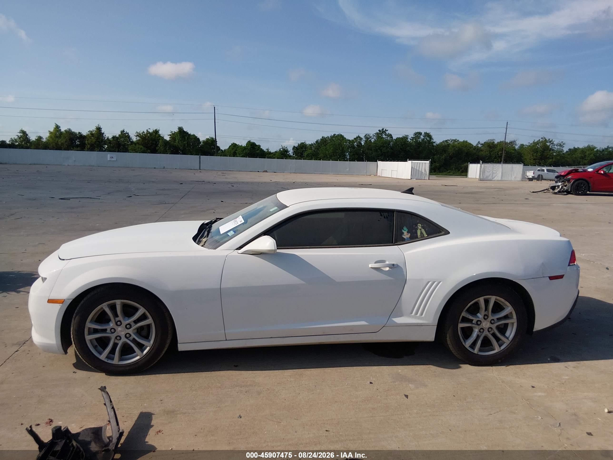 2015 Chevrolet Camaro 2ls White vin: 2G1FB1E37F9191372